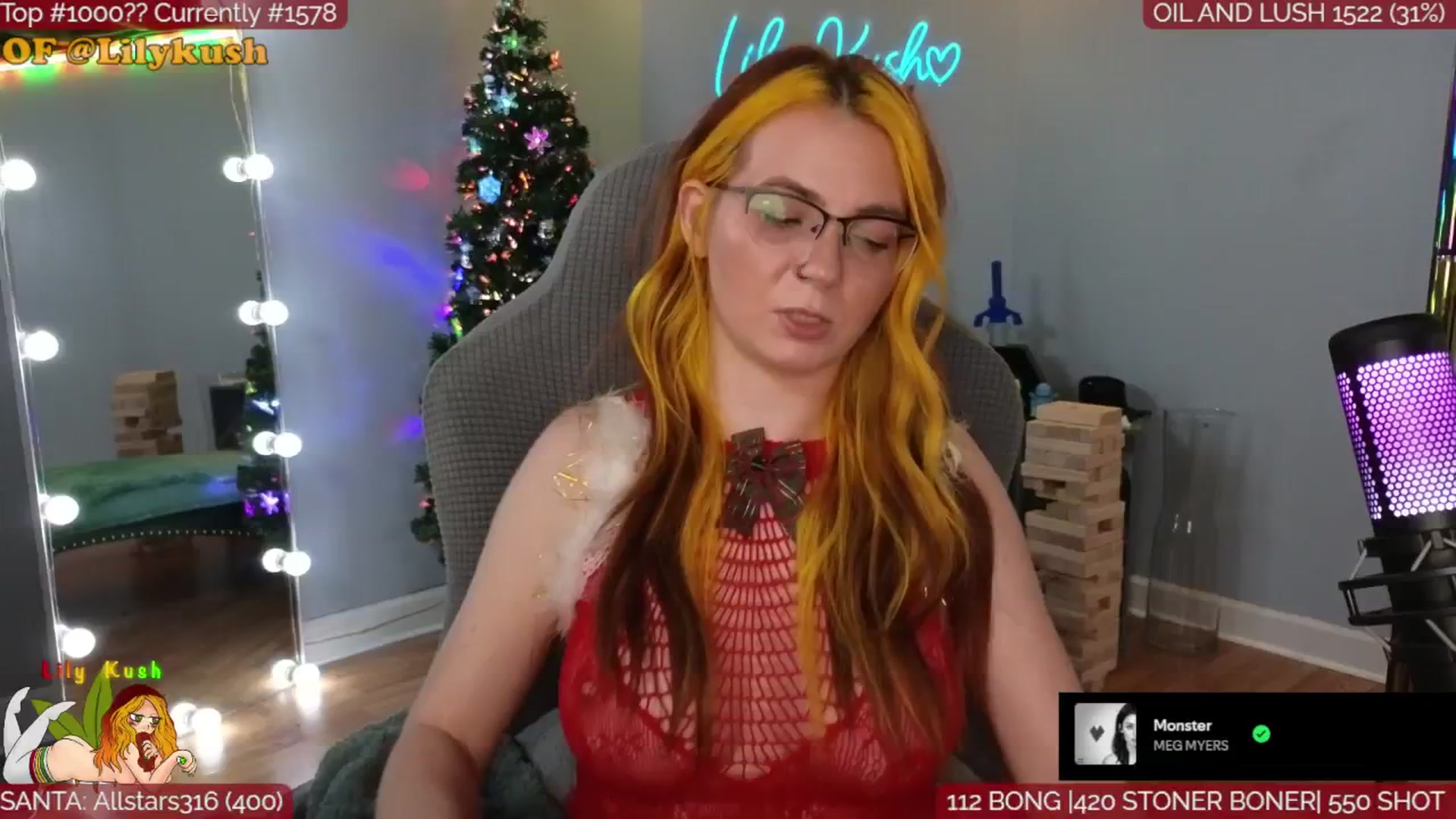 Gallery image thumbnail from LilyKush's myfreecams stream on, 12/27/2025, 04:41 image 17 of 20
