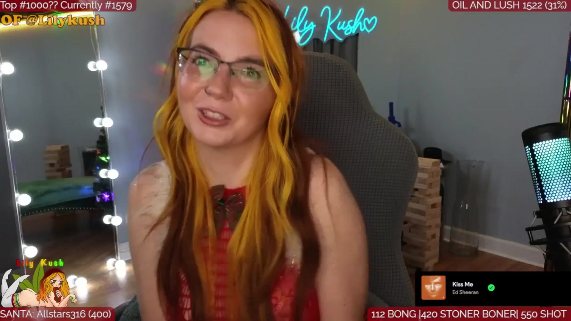 Gallery image thumbnail from LilyKush's myfreecams stream on, 12/27/2025, 04:41 image 19 of 20