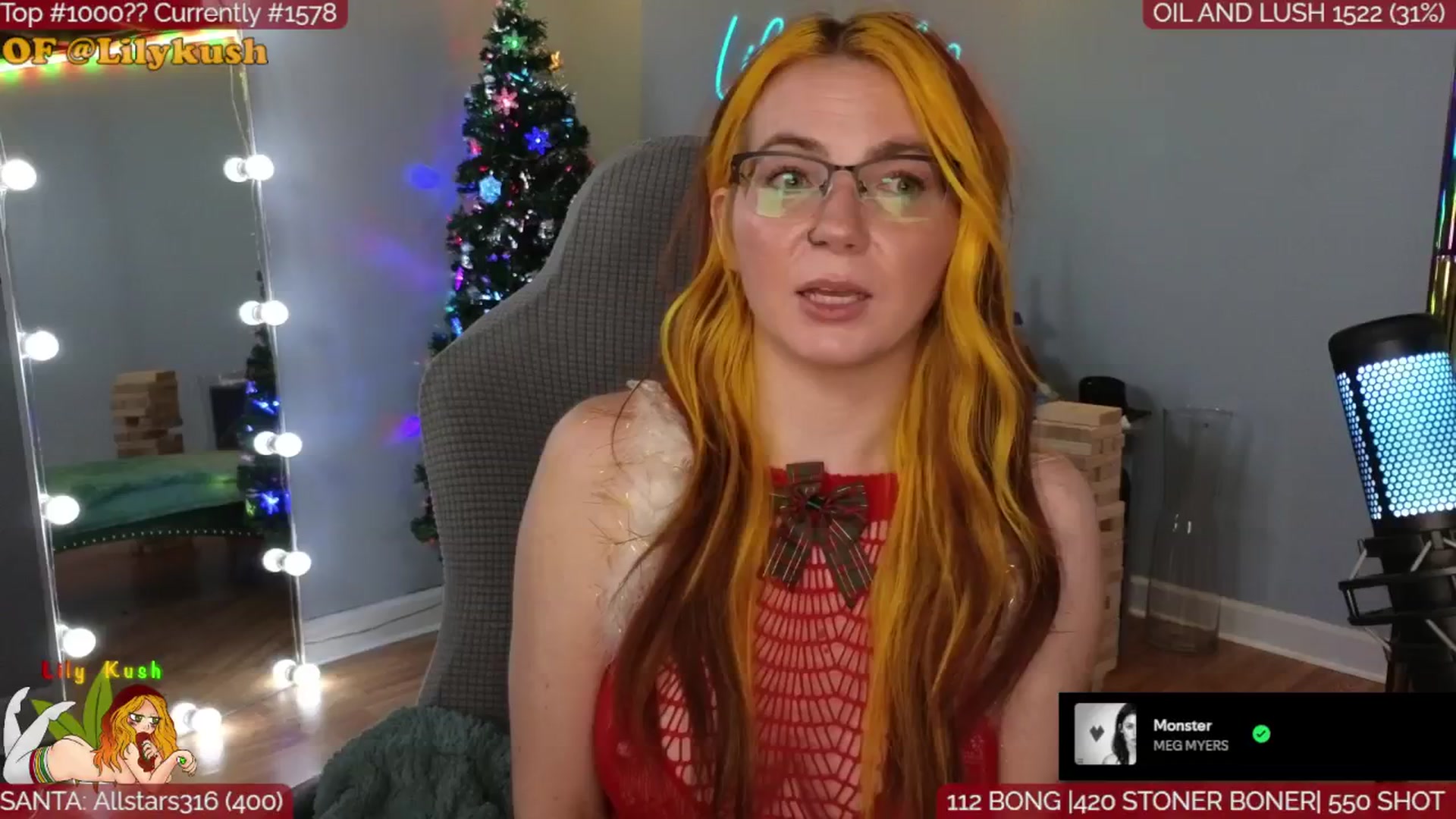 Gallery image thumbnail from LilyKush's myfreecams stream on, 12/27/2025, 04:41 image 16 of 20