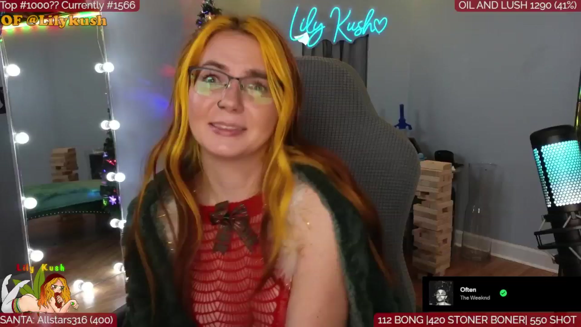 Gallery image thumbnail from LilyKush's myfreecams stream on, 12/27/2025, 06:08 image 12 of 20