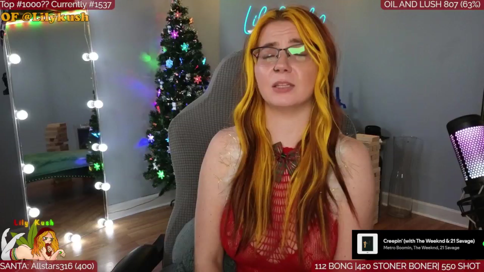 Gallery image thumbnail from LilyKush's myfreecams stream on, 12/27/2025, 07:37 image 17 of 20