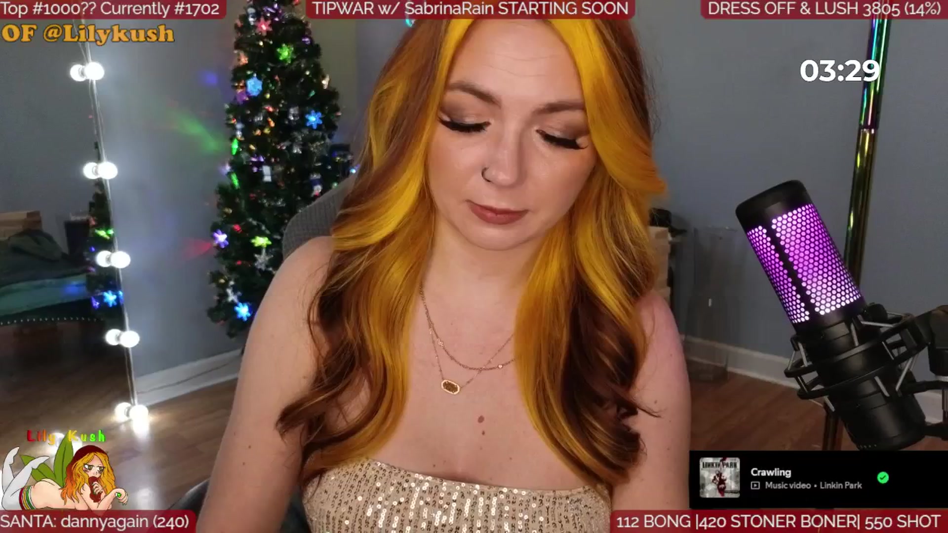 Gallery image thumbnail from LilyKush's myfreecams stream on, 12/31/2025, 03:59 image 2 of 20