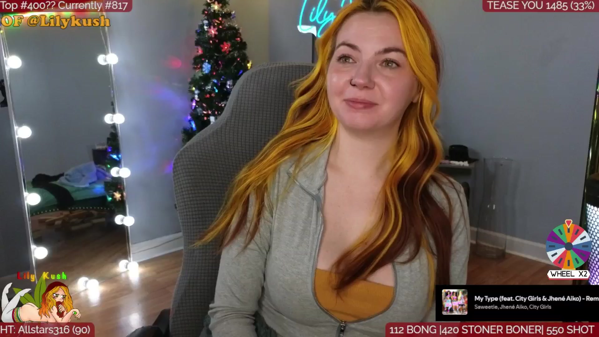 Gallery image thumbnail from LilyKush's myfreecams stream on, 01/04/2026, 06:43 image 2 of 20