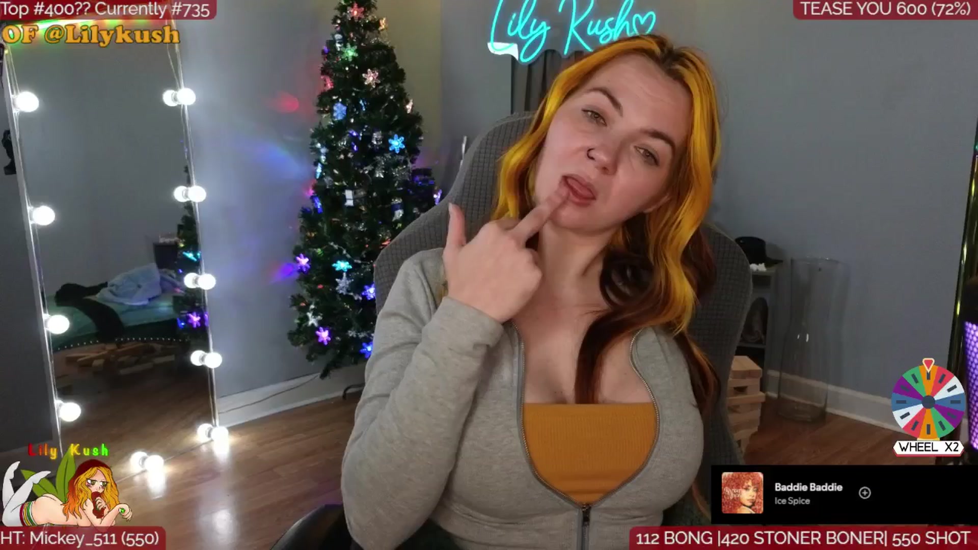 Gallery image thumbnail from LilyKush's myfreecams stream on, 01/04/2026, 06:43 image 17 of 20