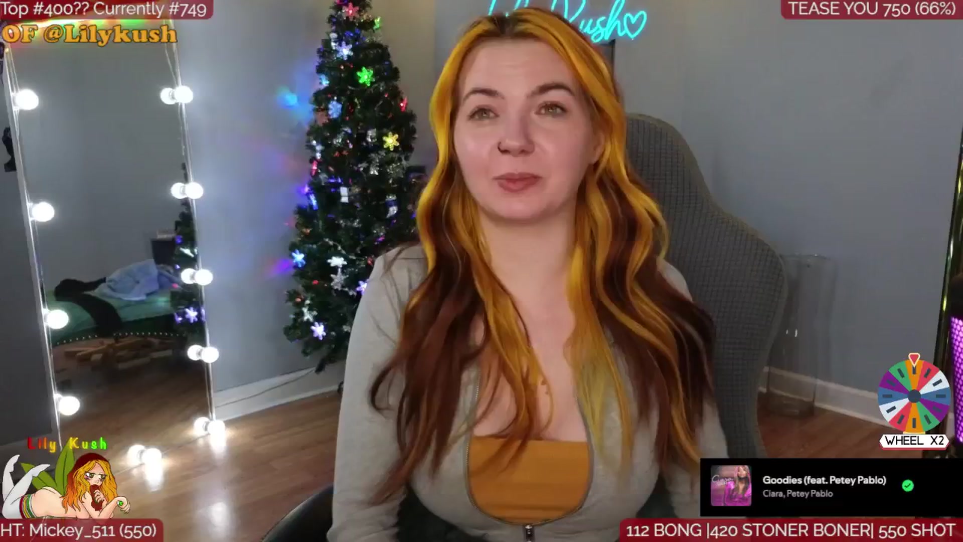 Gallery image thumbnail from LilyKush's myfreecams stream on, 01/04/2026, 06:43 image 15 of 20