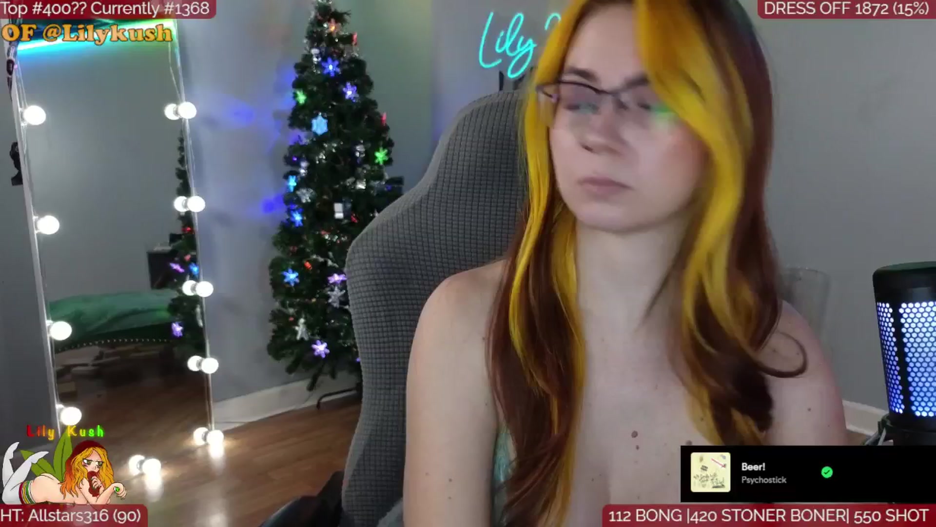 Gallery image thumbnail from LilyKush's myfreecams stream on, 01/10/2026, 22:00 image 19 of 20