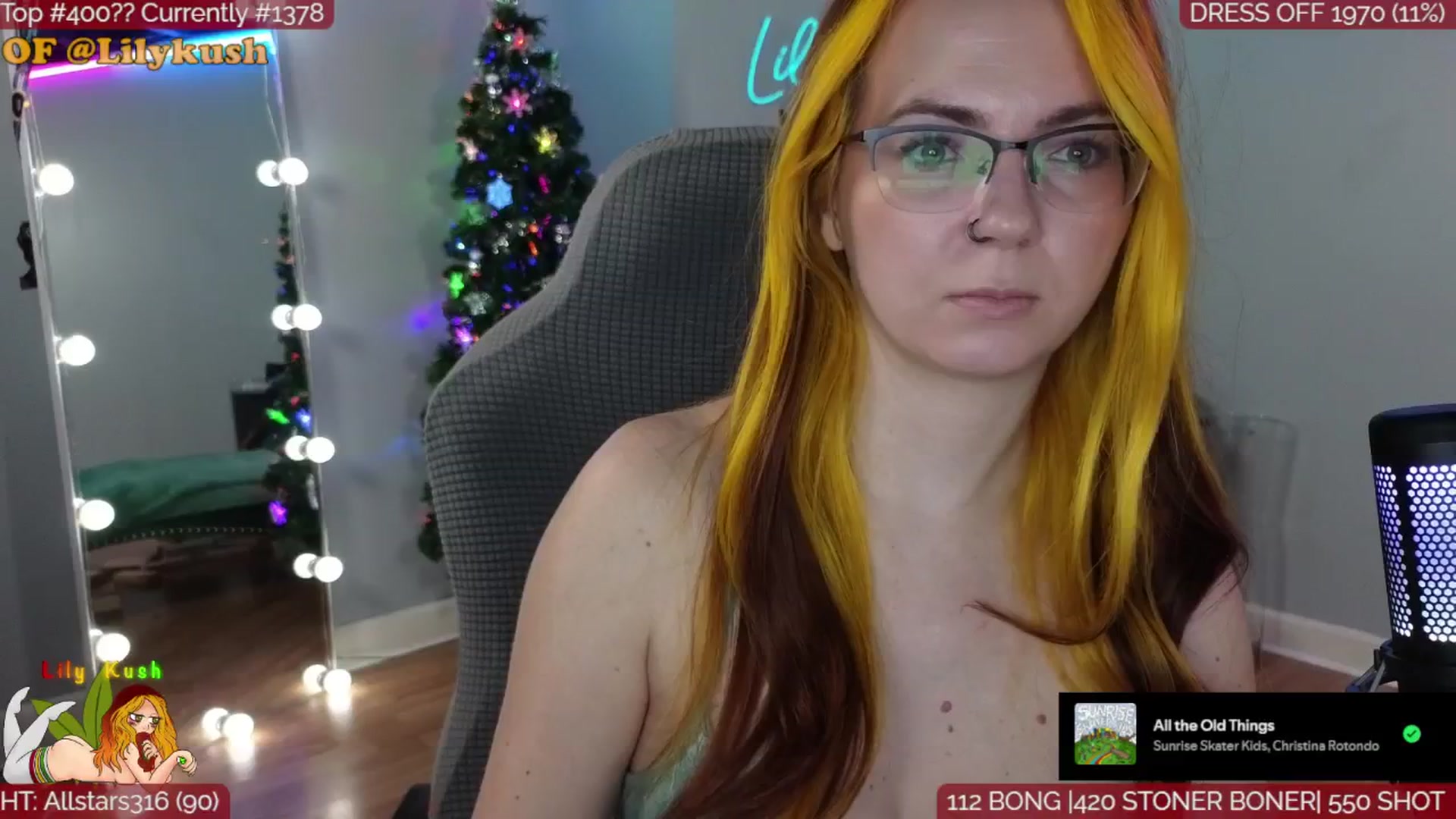 Gallery image thumbnail from LilyKush's myfreecams stream on, 01/10/2026, 22:00 image 10 of 20