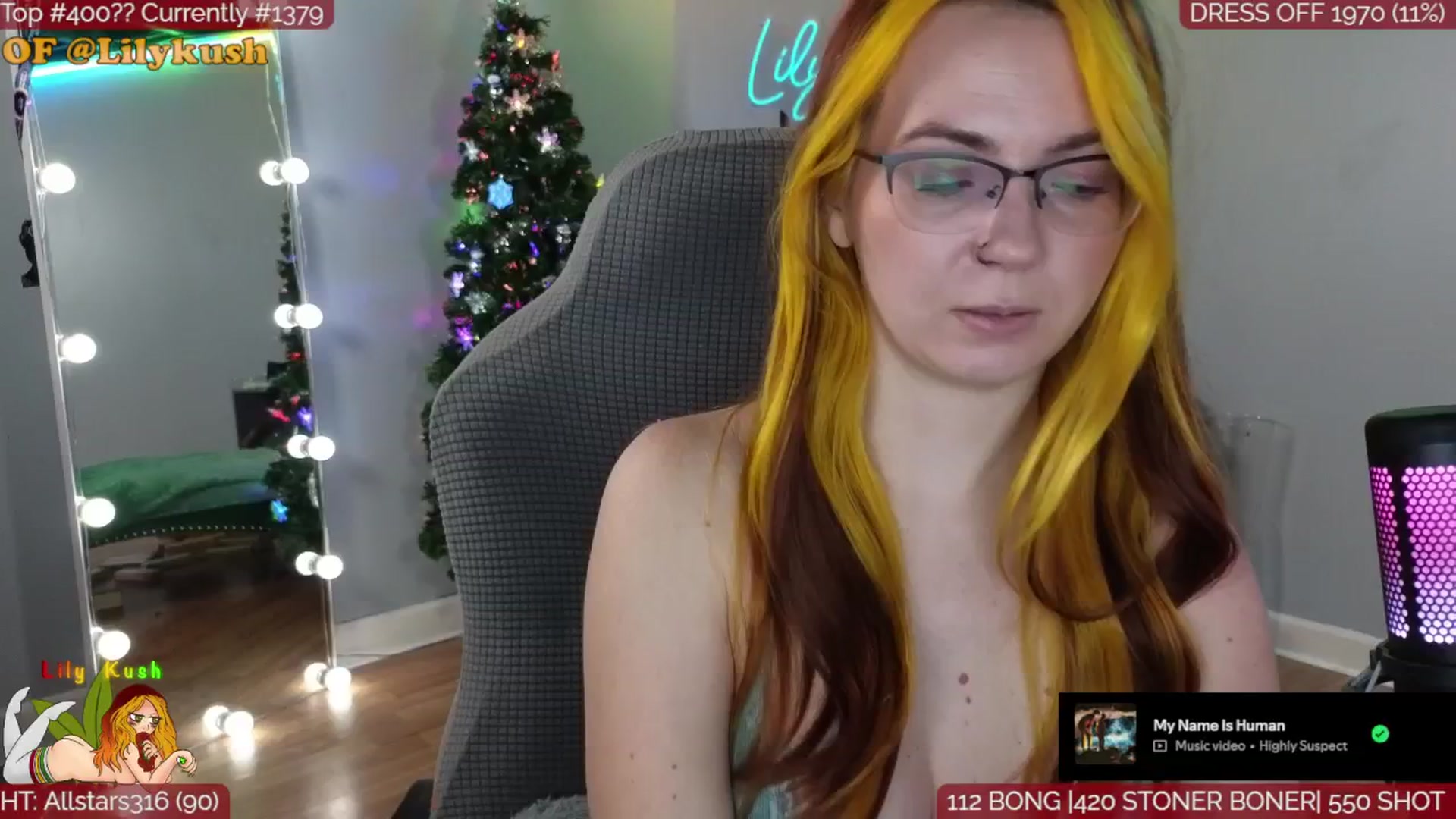 Gallery image thumbnail from LilyKush's myfreecams stream on, 01/10/2026, 22:00 image 12 of 20