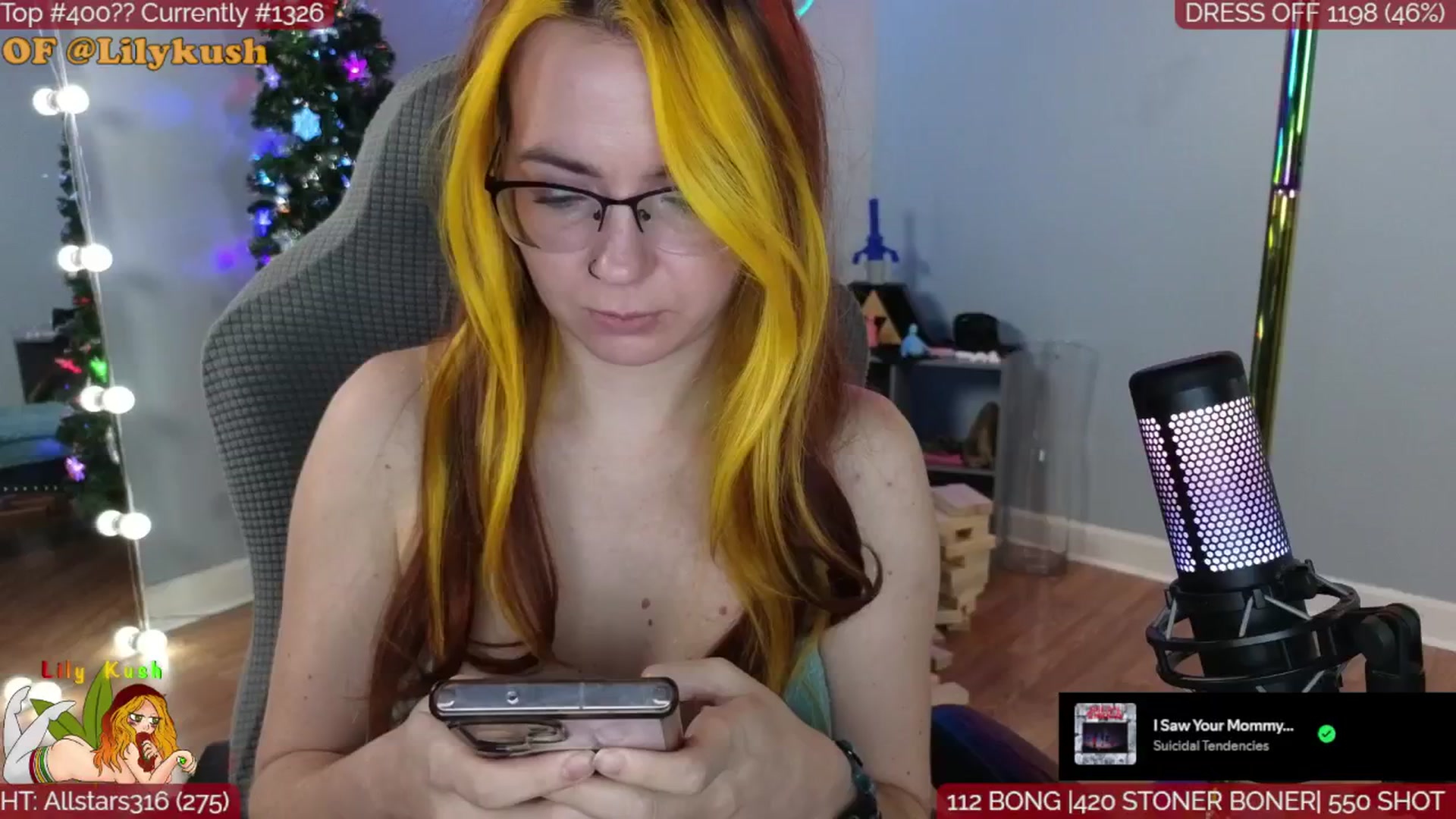 Gallery image thumbnail from LilyKush's myfreecams stream on, 01/10/2026, 23:17 image 6 of 20