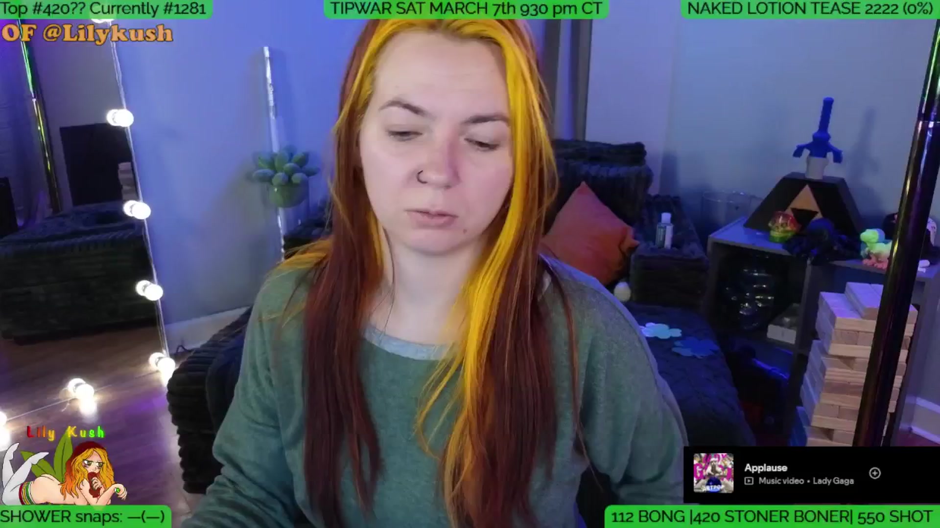 Gallery image thumbnail from LilyKush's myfreecams stream on, 03/03/2026, 16:57 image 17 of 20
