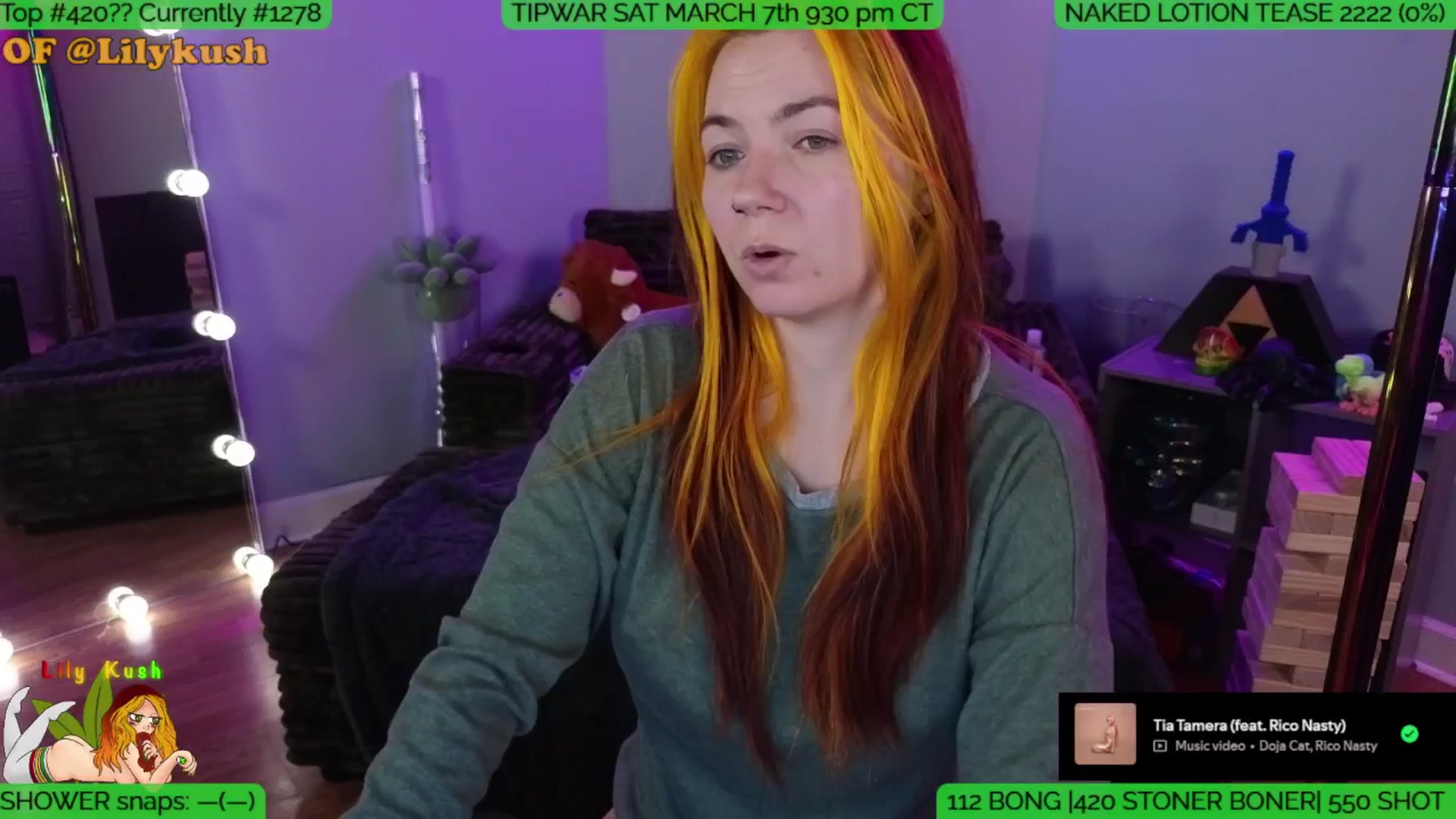 Gallery image thumbnail from LilyKush's myfreecams stream on, 03/03/2026, 16:57 image 15 of 20