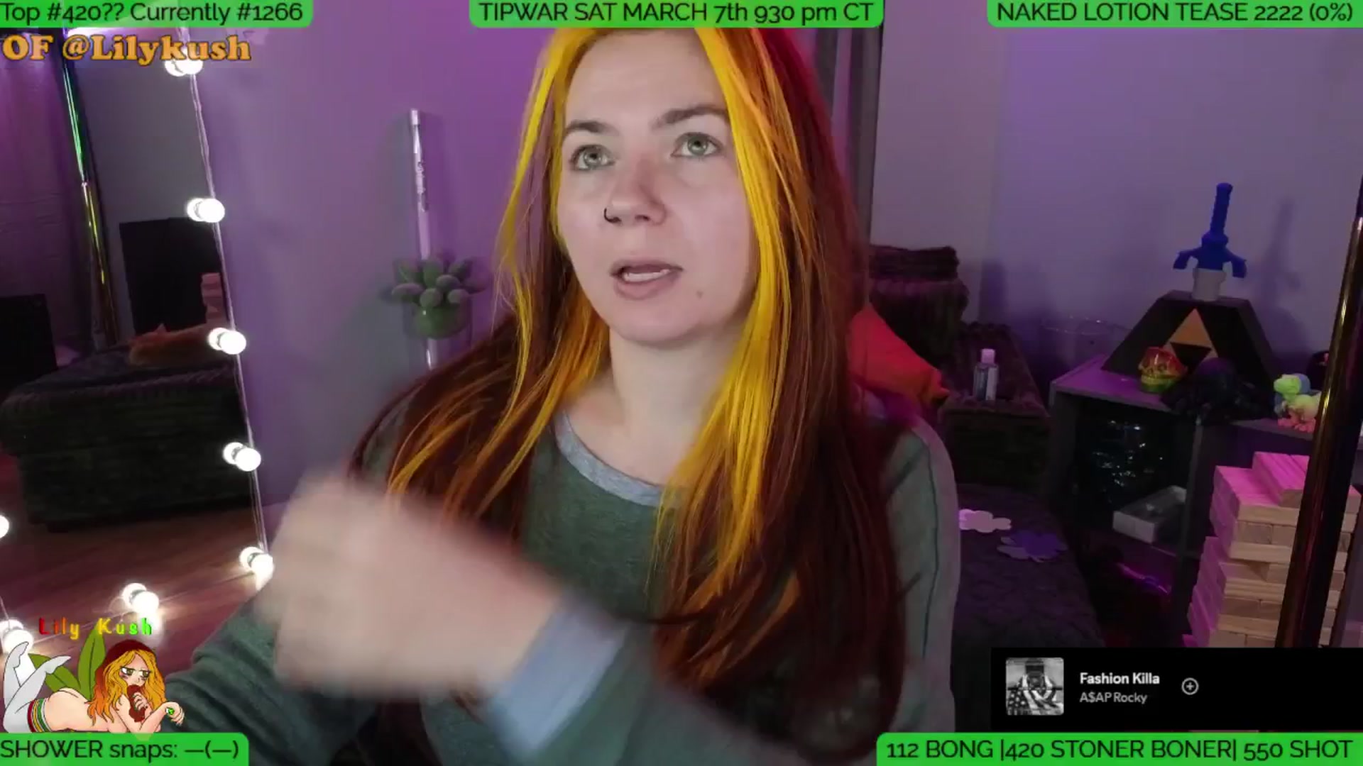 Gallery image thumbnail from LilyKush's myfreecams stream on, 03/03/2026, 16:57 image 5 of 20