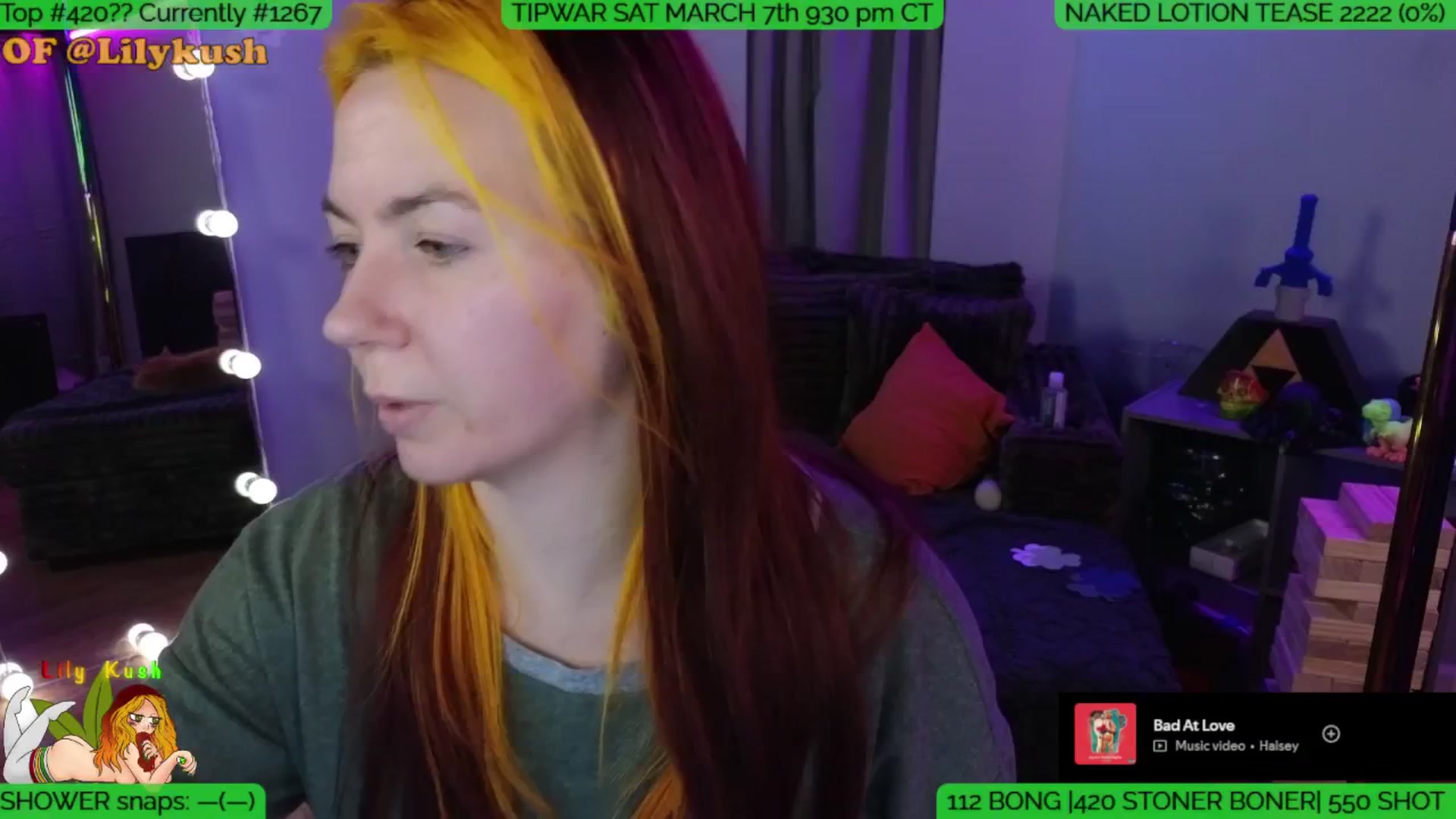 Gallery image thumbnail from LilyKush's myfreecams stream on, 03/03/2026, 16:57 image 7 of 20