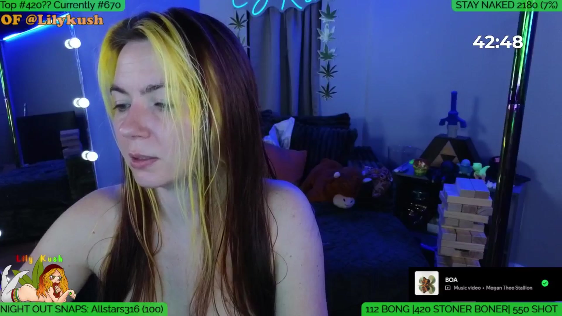 Gallery image thumbnail from LilyKush's myfreecams stream on, 04/25/2026, 19:23 image 5 of 20