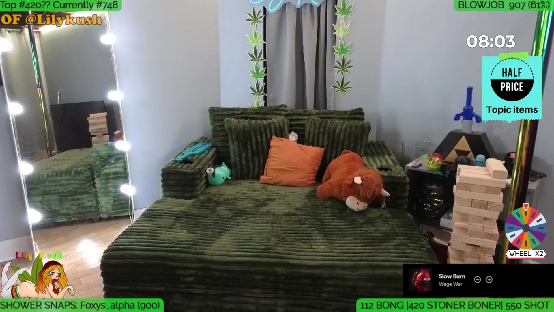 Gallery image thumbnail from LilyKush's myfreecams stream on, 05/01/2026, 05:12 image 15 of 20