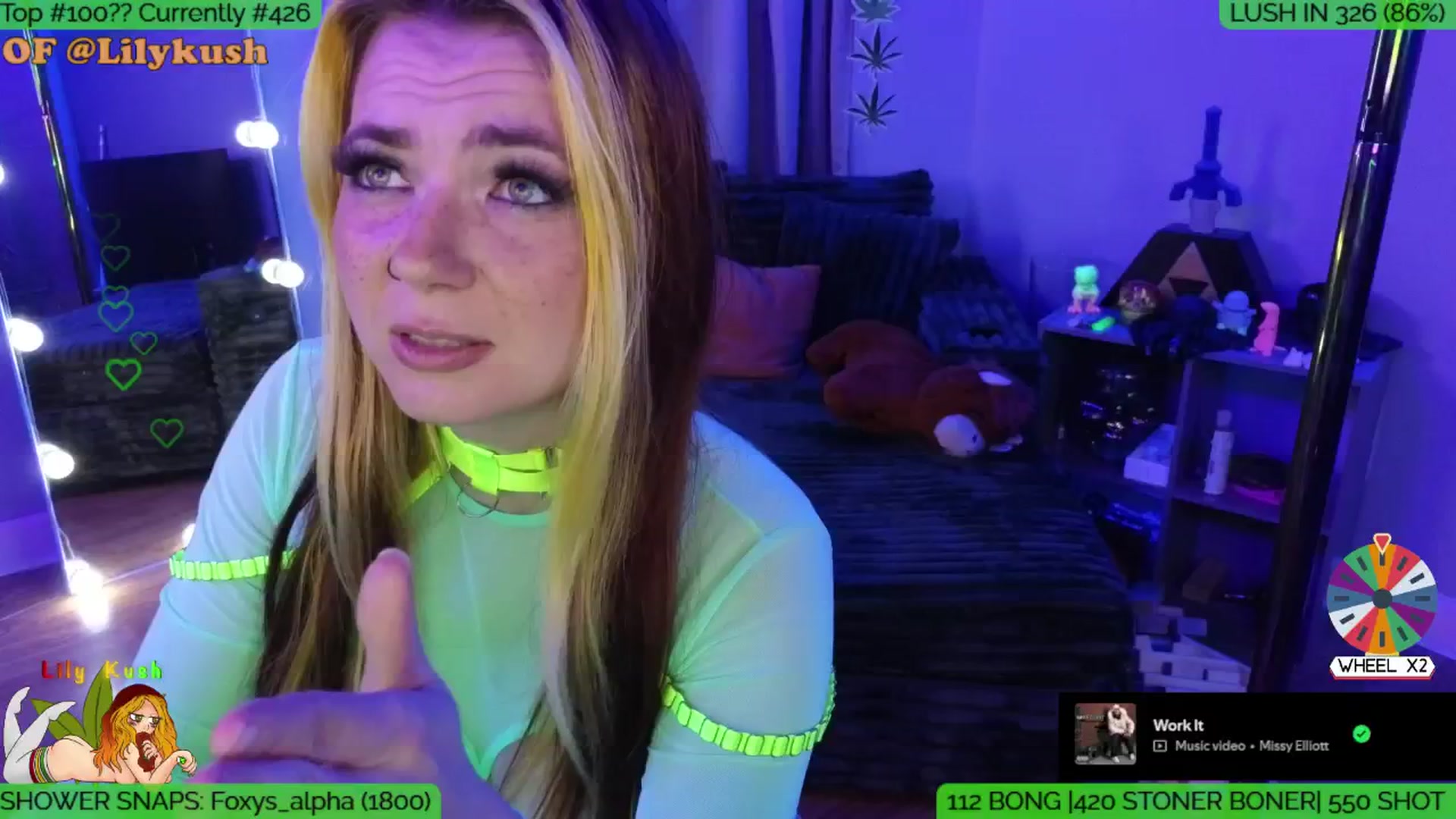 Gallery image thumbnail from LilyKush's myfreecams stream on, 05/02/2026, 04:22 image 15 of 20