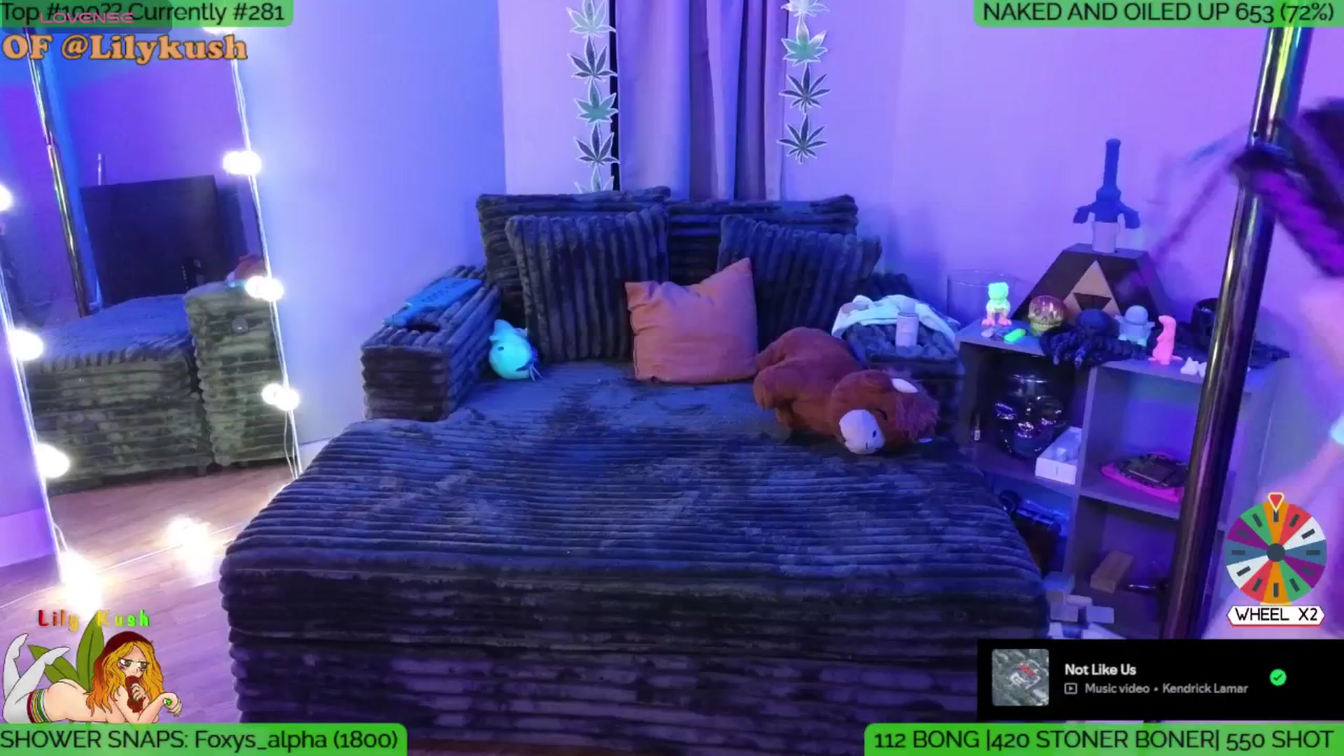 Gallery image thumbnail from LilyKush's myfreecams stream on, 05/02/2026, 07:08 image 5 of 20