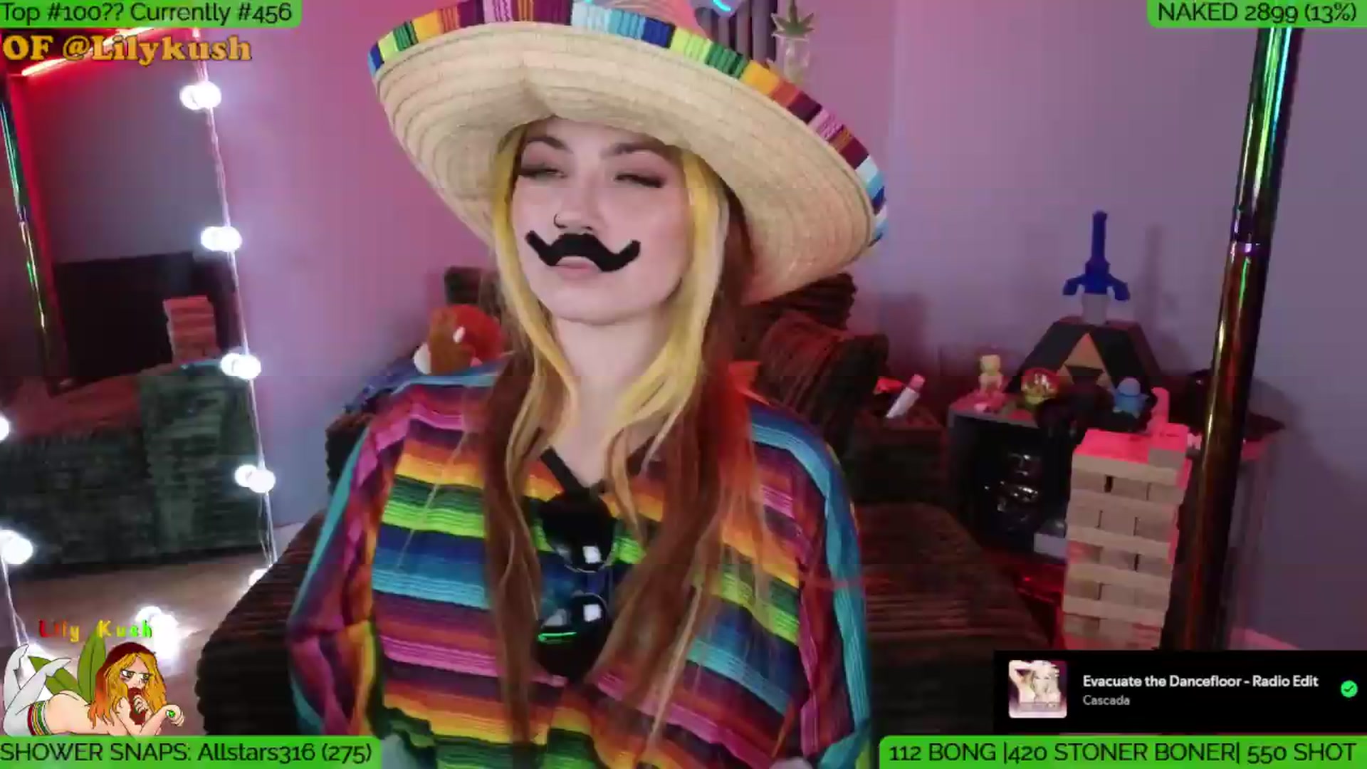 Gallery image thumbnail from LilyKush's myfreecams stream on, 05/06/2026, 04:33 image 2 of 20