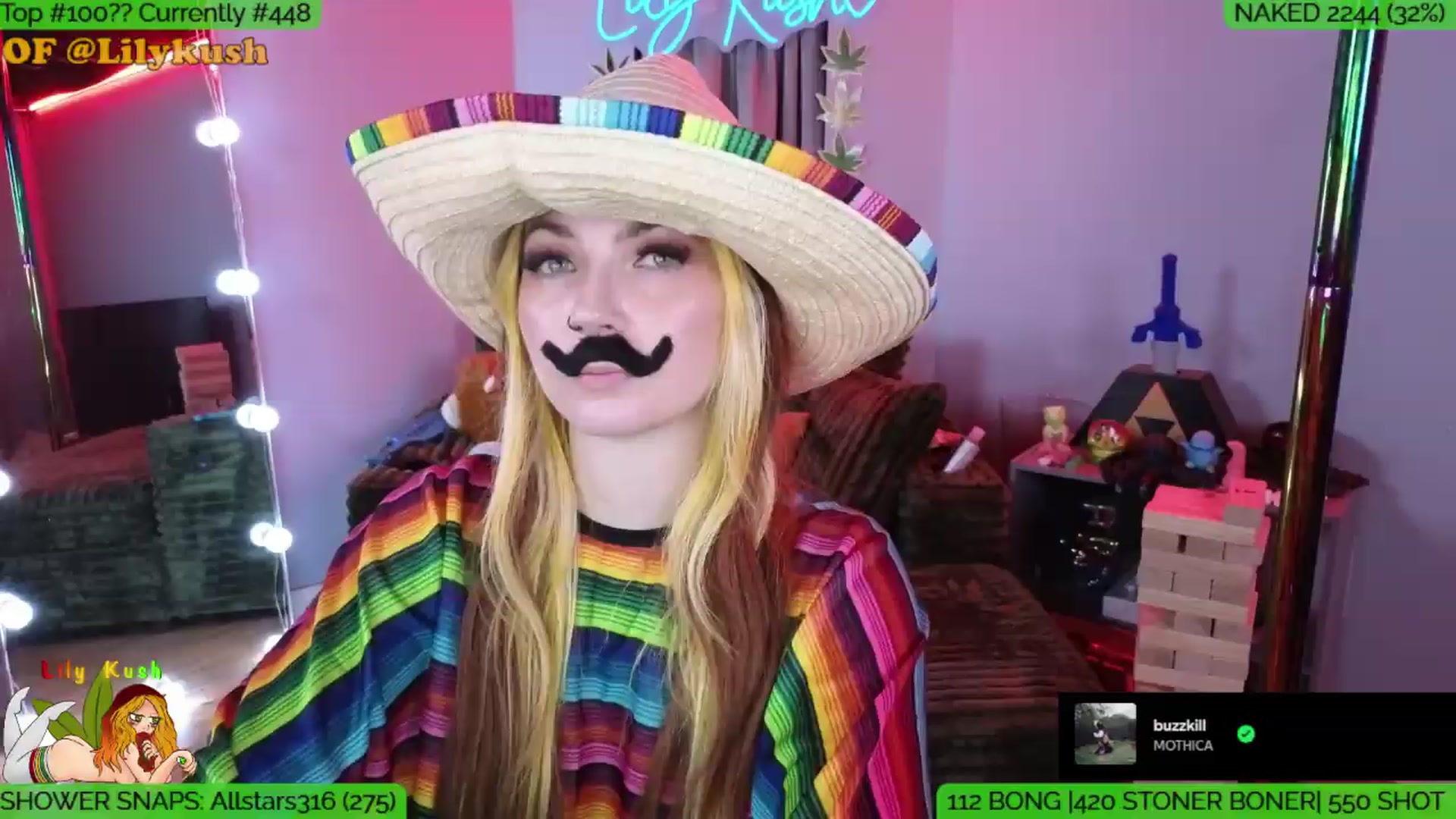 Gallery image thumbnail from LilyKush's myfreecams stream on, 05/06/2026, 04:33 image 16 of 20