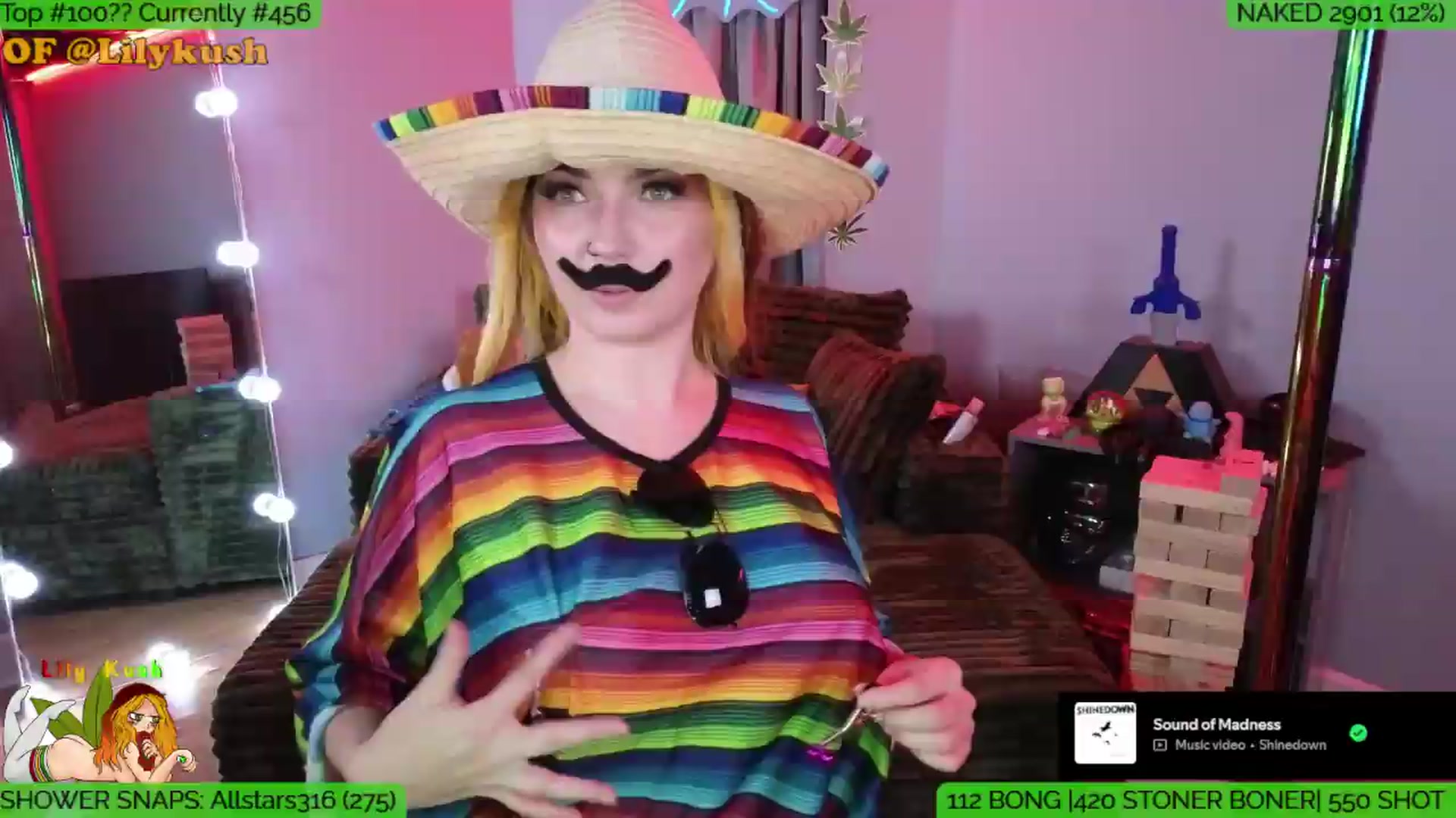 Gallery image thumbnail from LilyKush's myfreecams stream on, 05/06/2026, 04:33 image 1 of 20