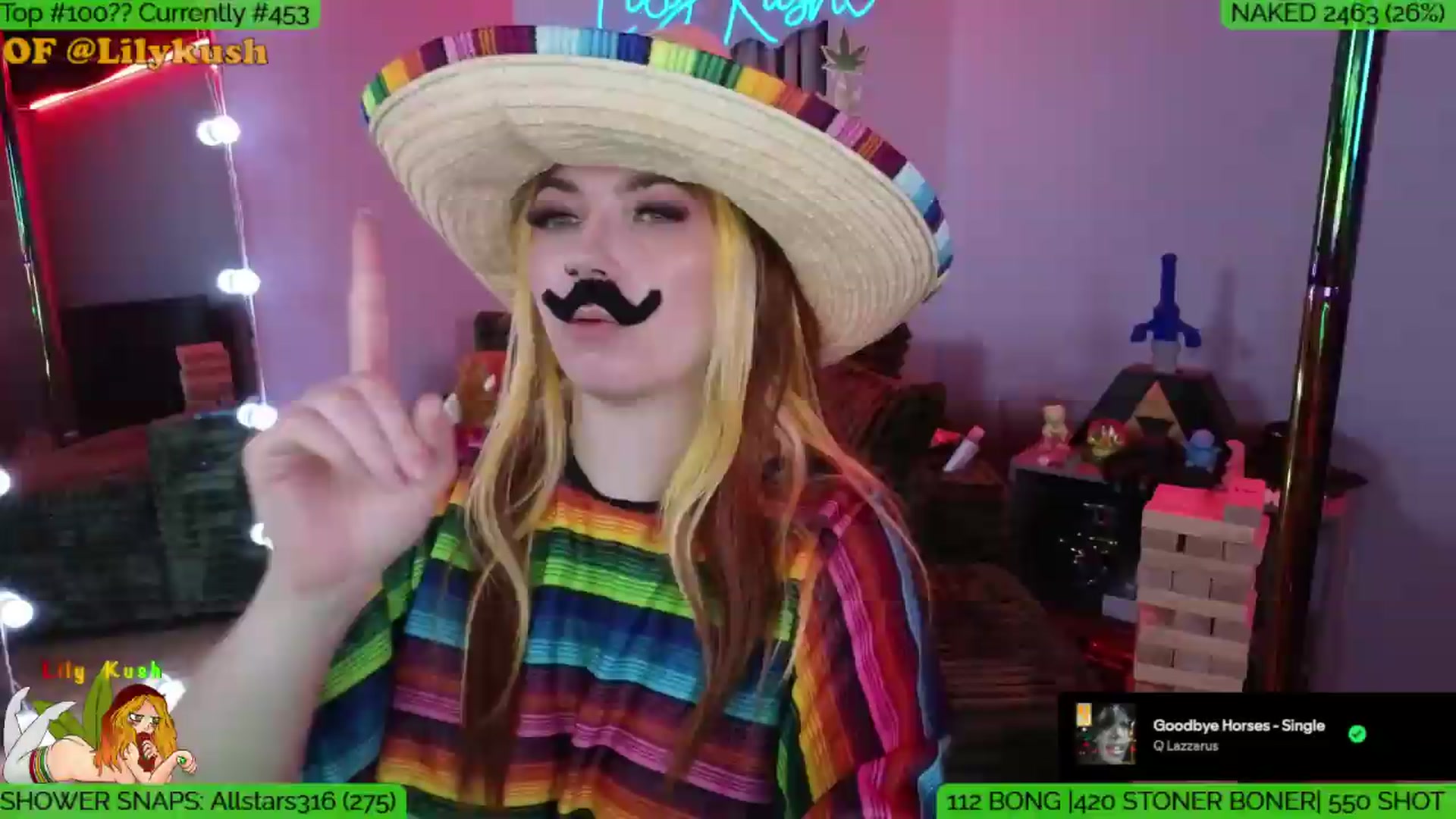 Gallery image thumbnail from LilyKush's myfreecams stream on, 05/06/2026, 04:33 image 11 of 20