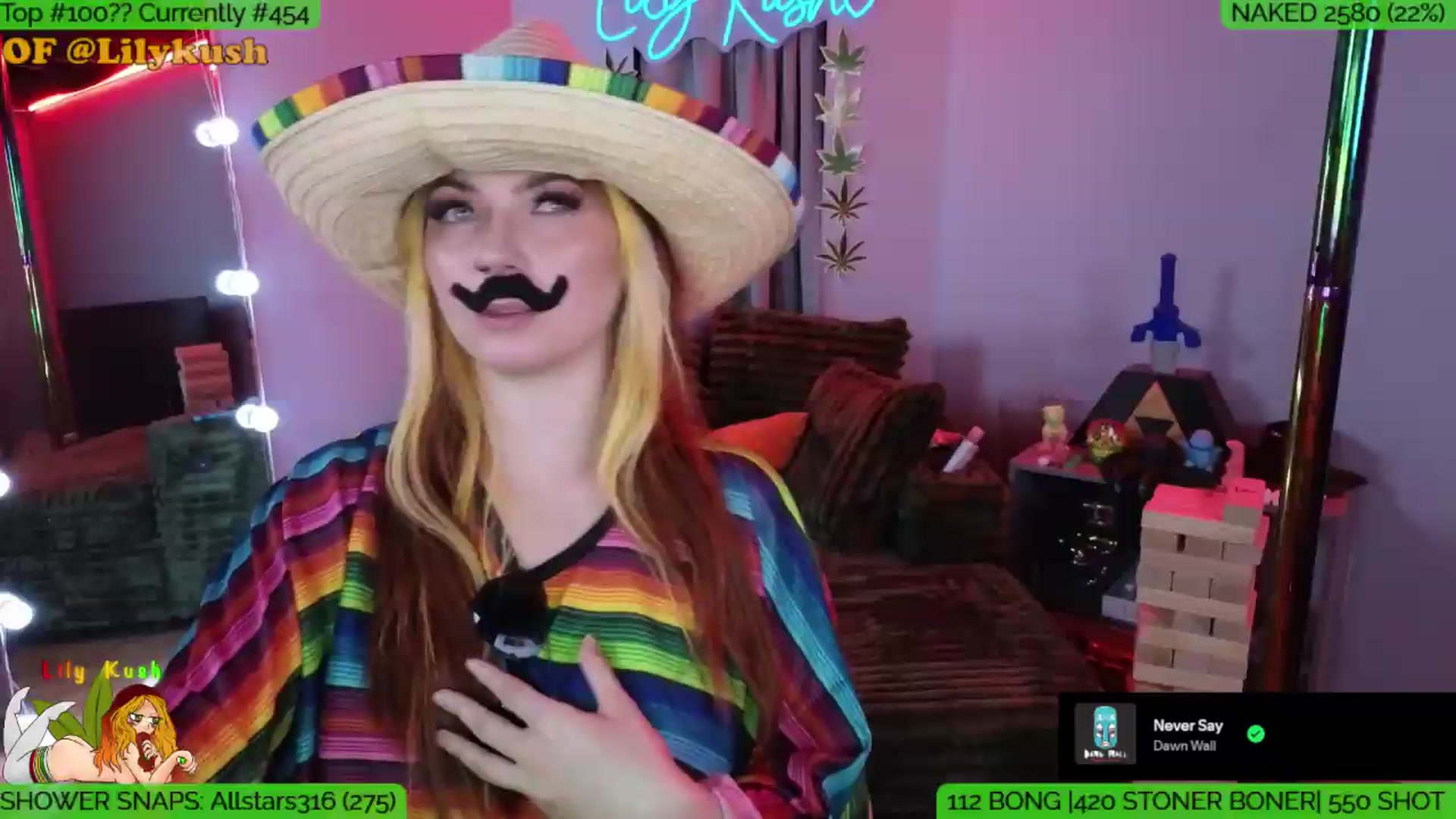 Gallery image thumbnail from LilyKush's myfreecams stream on, 05/06/2026, 04:33 image 8 of 20