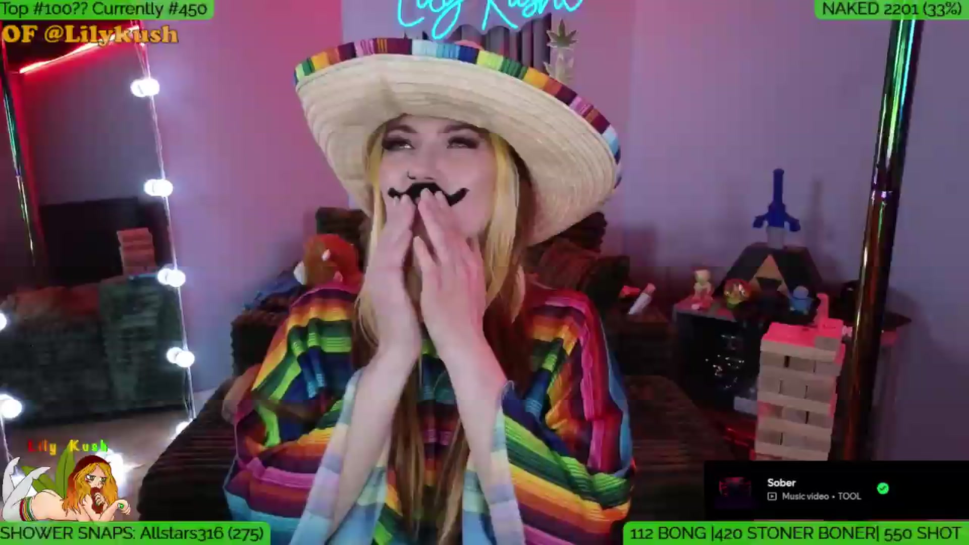 Gallery image thumbnail from LilyKush's myfreecams stream on, 05/06/2026, 04:33 image 20 of 20
