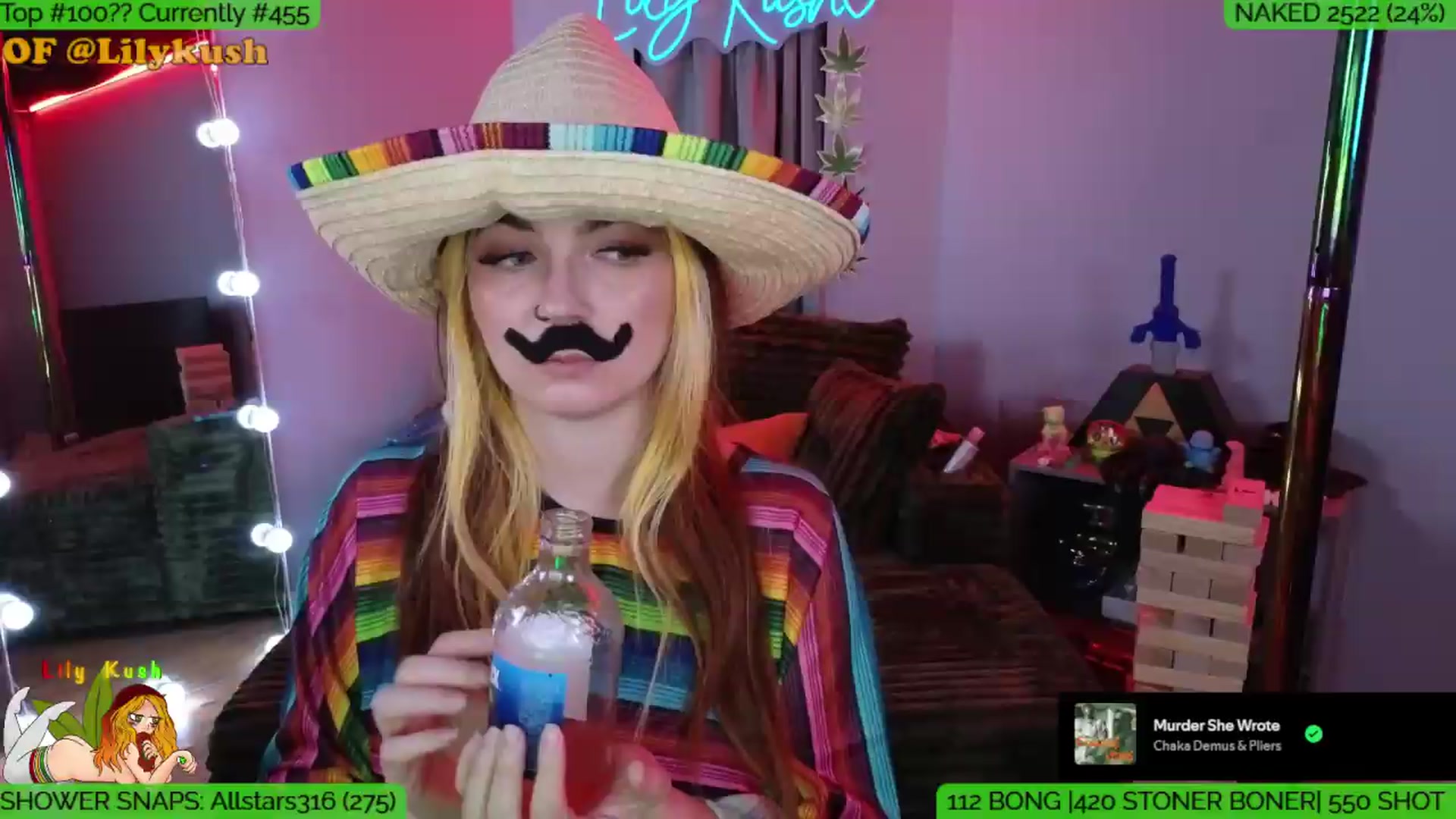 Gallery image thumbnail from LilyKush's myfreecams stream on, 05/06/2026, 04:33 image 10 of 20