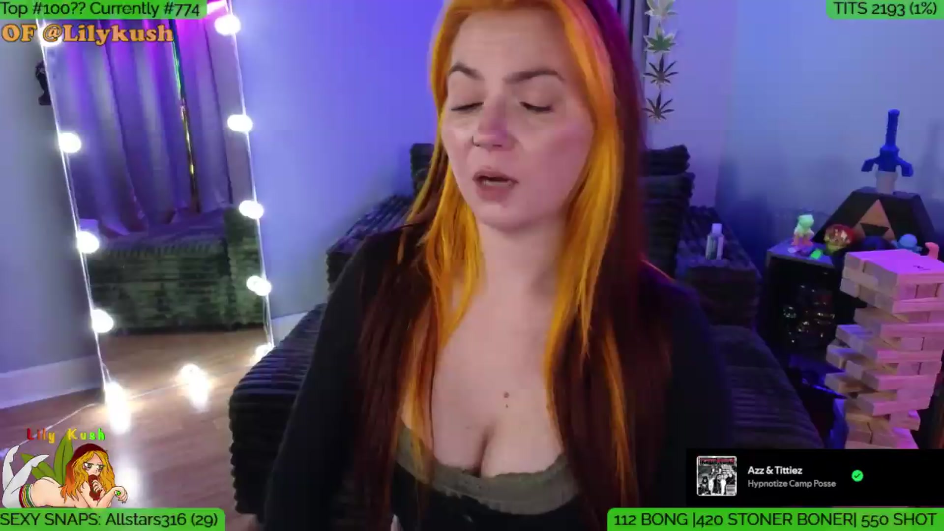 Gallery image thumbnail from LilyKush's myfreecams stream on, 05/14/2026, 03:50 image 1 of 20