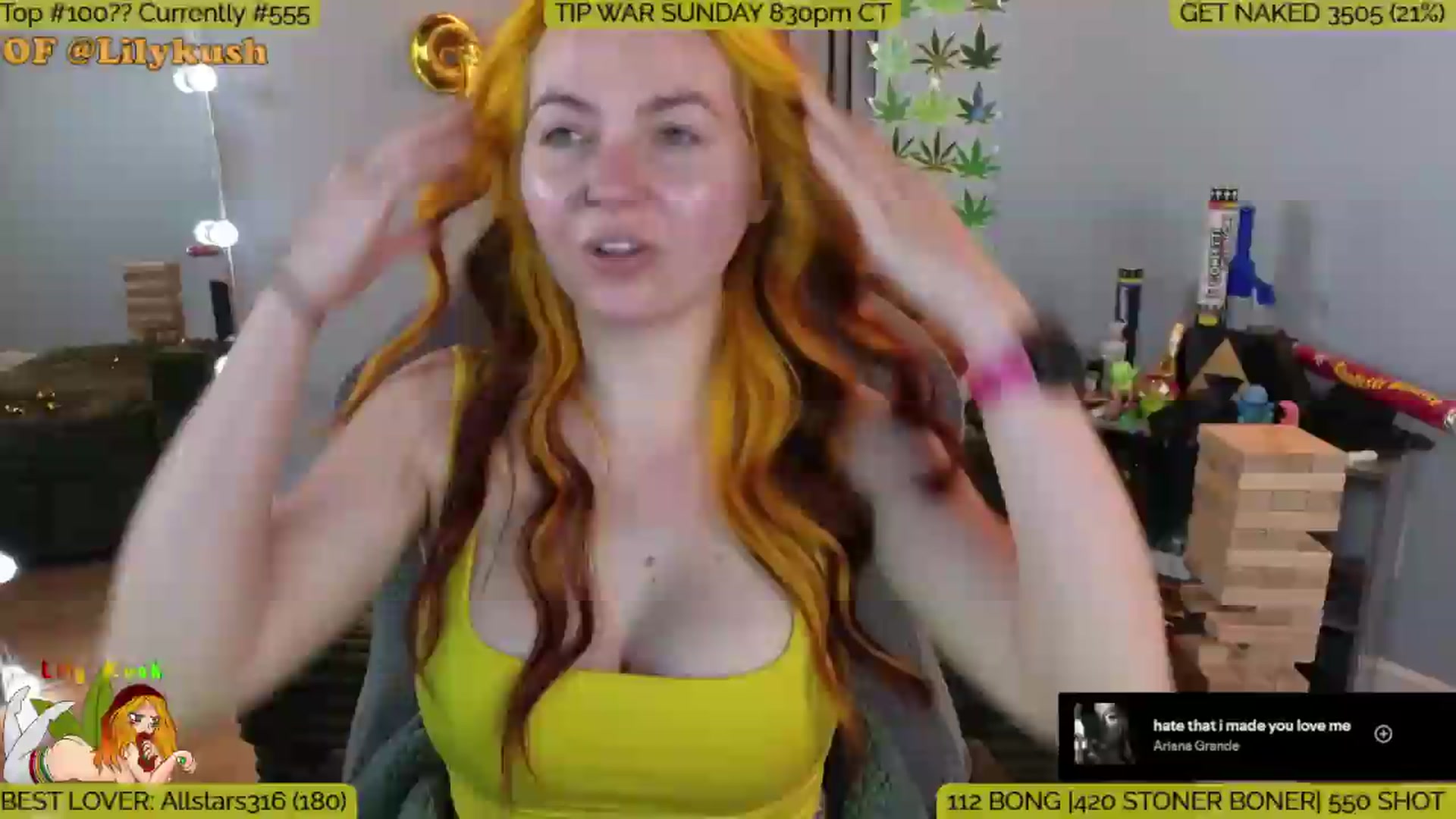 Gallery image thumbnail from LilyKush's myfreecams stream on, 05/30/2026, 21:32 image 20 of 20
