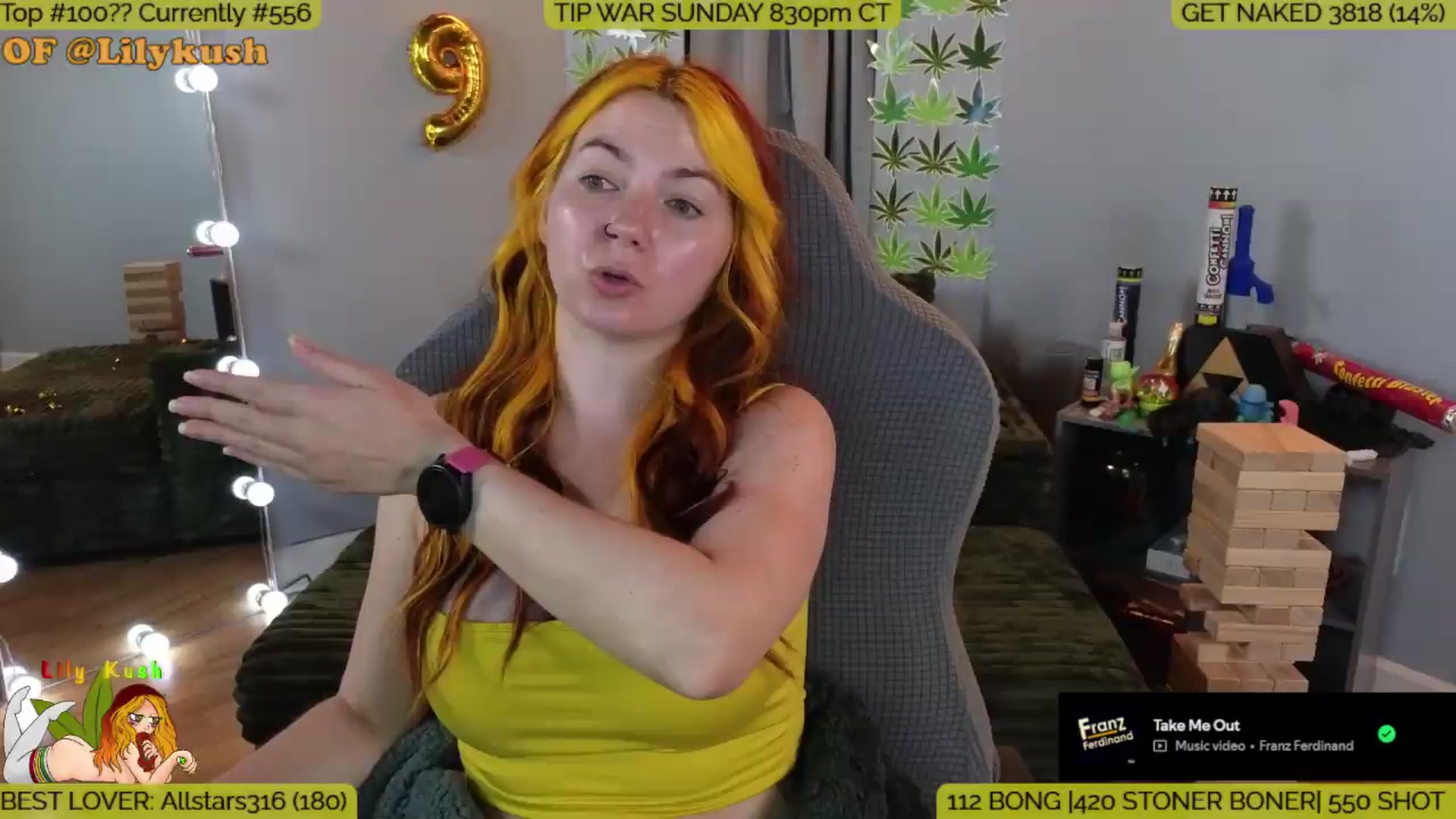 Gallery image thumbnail from LilyKush's myfreecams stream on, 05/30/2026, 21:32 image 10 of 20