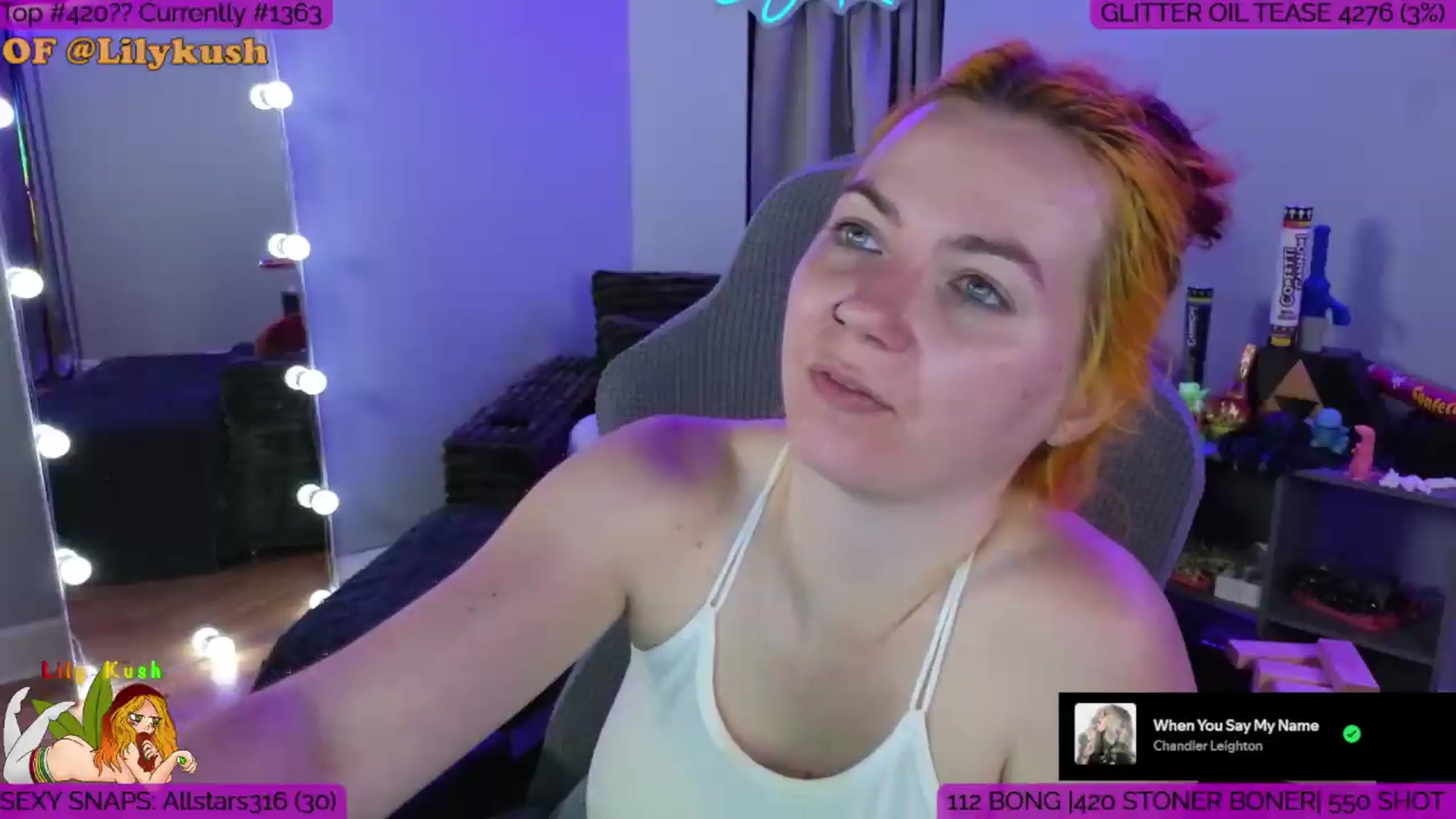 Gallery image thumbnail from LilyKush's myfreecams stream on, 06/13/2026, 22:03 image 11 of 20