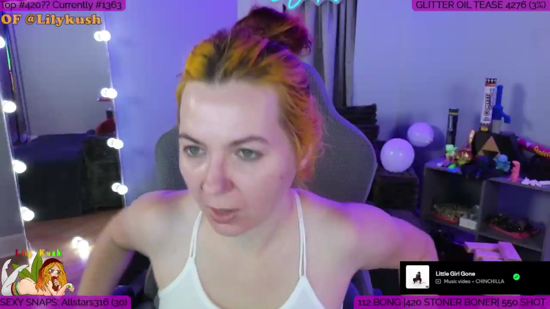 Gallery image thumbnail from LilyKush's myfreecams stream on, 06/13/2026, 22:03 image 10 of 20