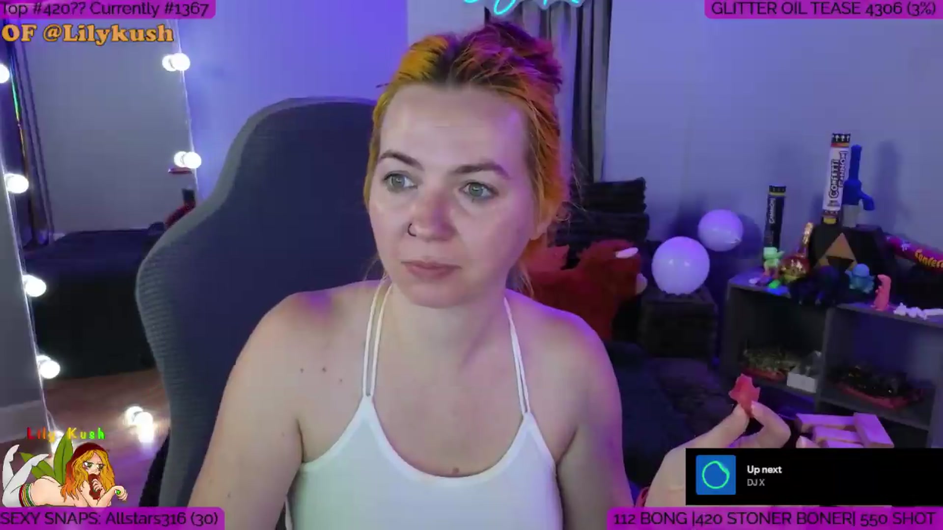 Gallery image thumbnail from LilyKush's myfreecams stream on, 06/13/2026, 22:03 image 7 of 20