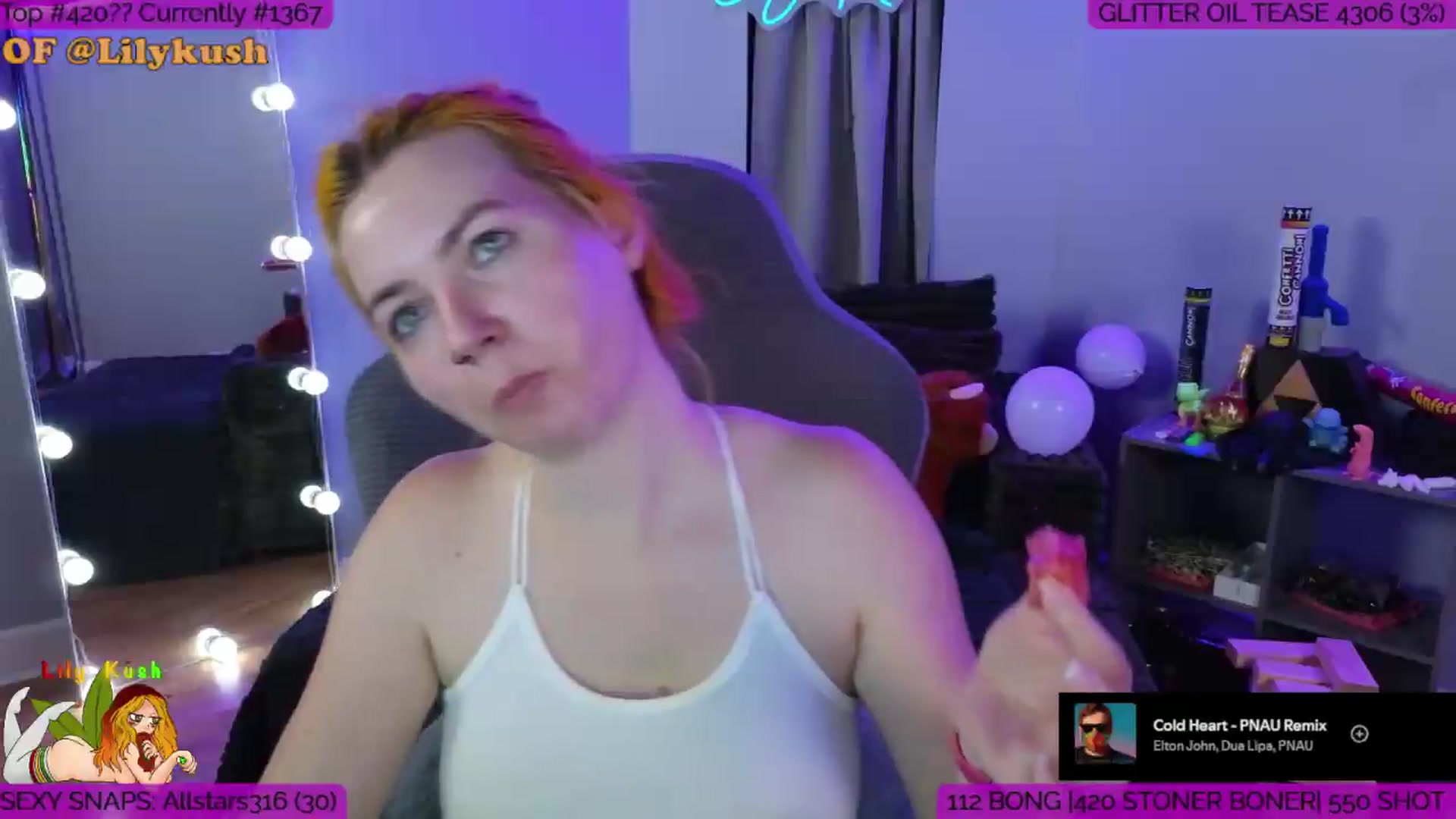 Gallery image thumbnail from LilyKush's myfreecams stream on, 06/13/2026, 22:03 image 8 of 20
