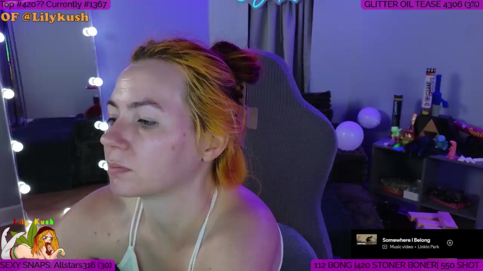 Gallery image thumbnail from LilyKush's myfreecams stream on, 06/13/2026, 22:03 image 6 of 20