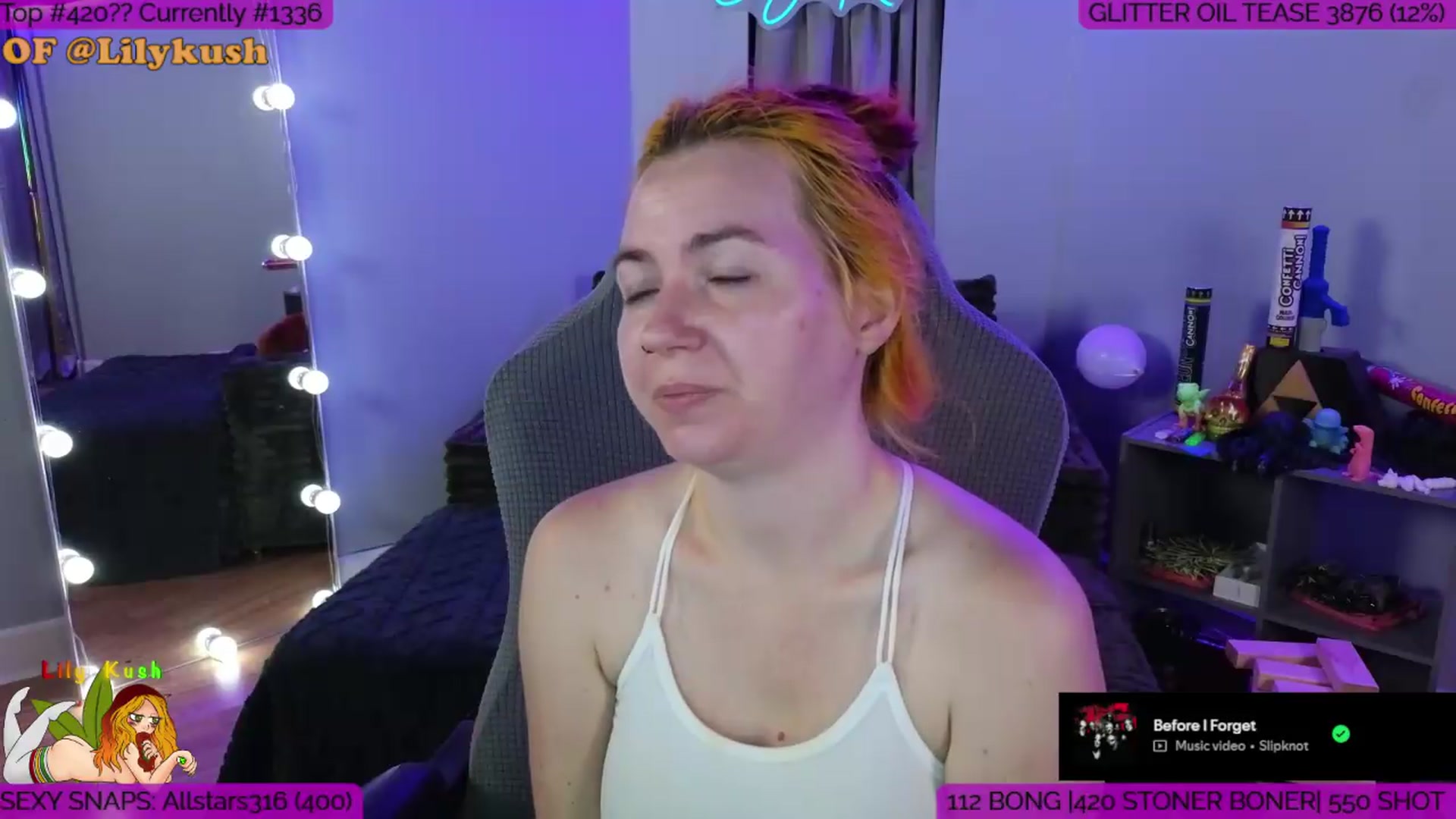 Gallery image thumbnail from LilyKush's myfreecams stream on, 06/13/2026, 22:03 image 13 of 20