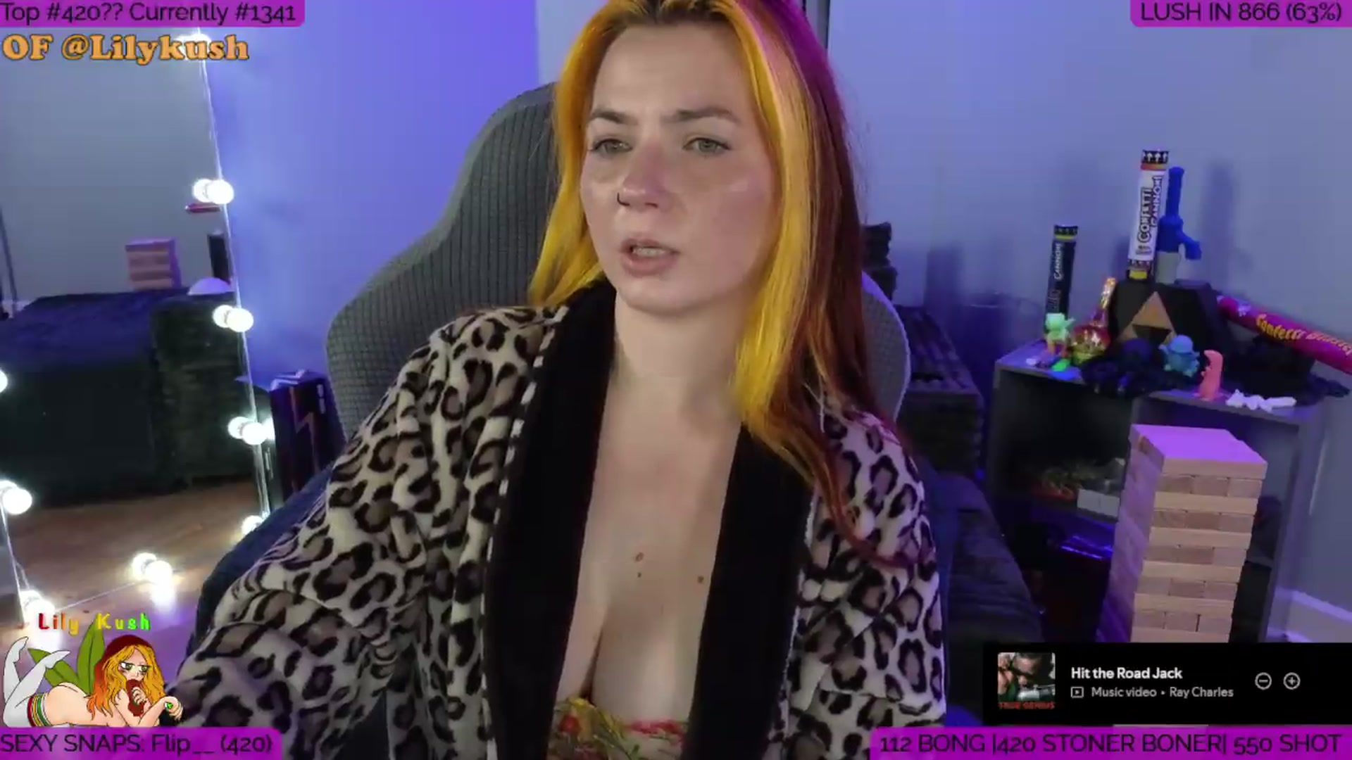 Gallery image thumbnail from LilyKush's myfreecams stream on, 06/15/2026, 05:47 image 16 of 20