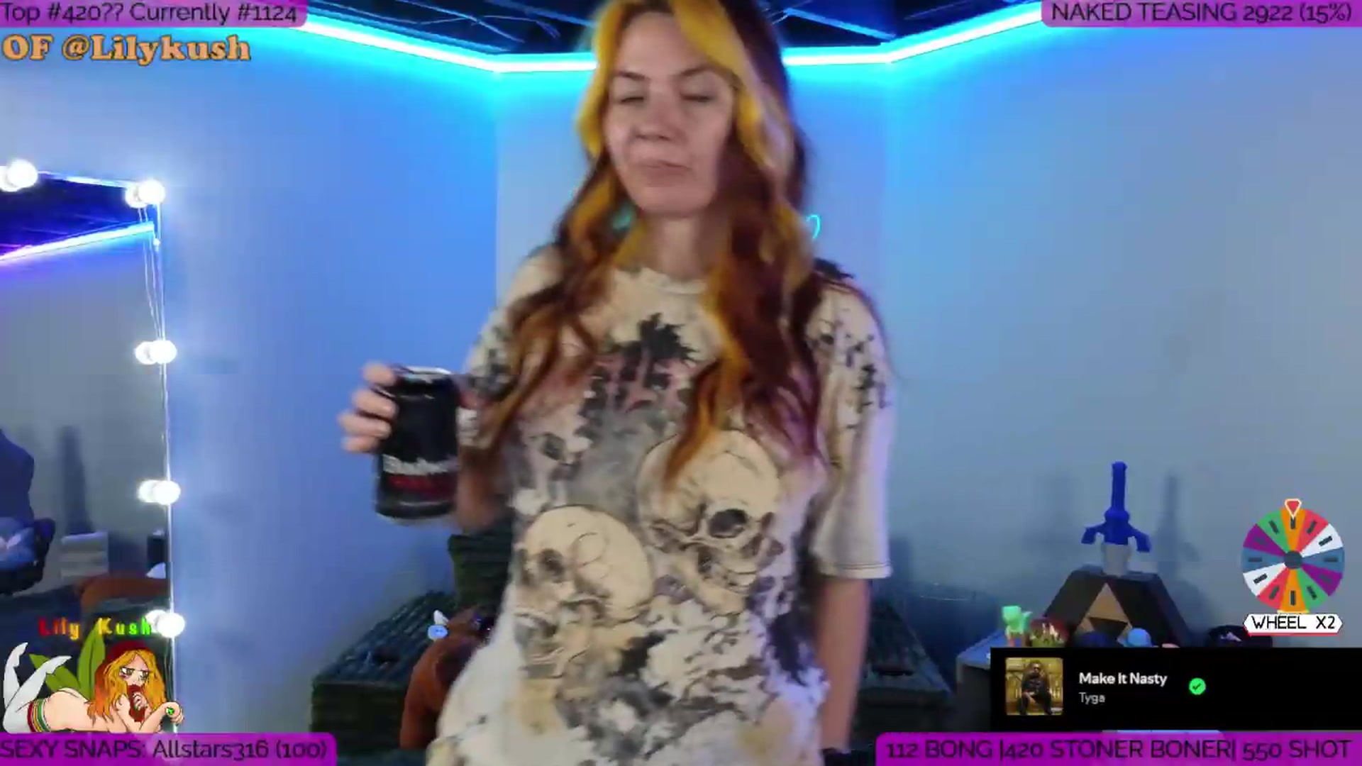 Gallery image thumbnail from LilyKush's myfreecams stream on, 06/21/2026, 01:58 image 20 of 20