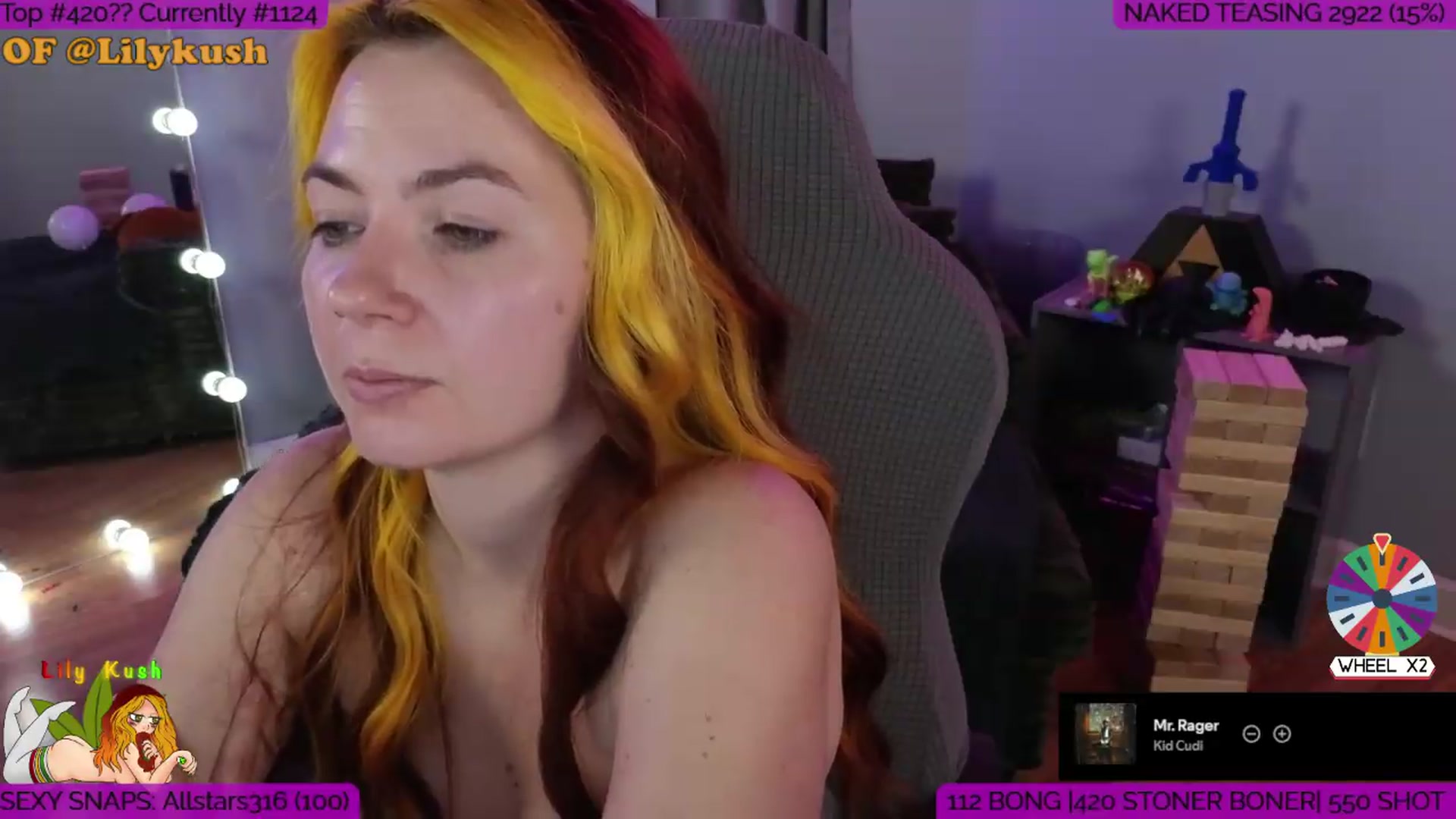Gallery image thumbnail from LilyKush's myfreecams stream on, 06/21/2026, 01:58 image 15 of 20