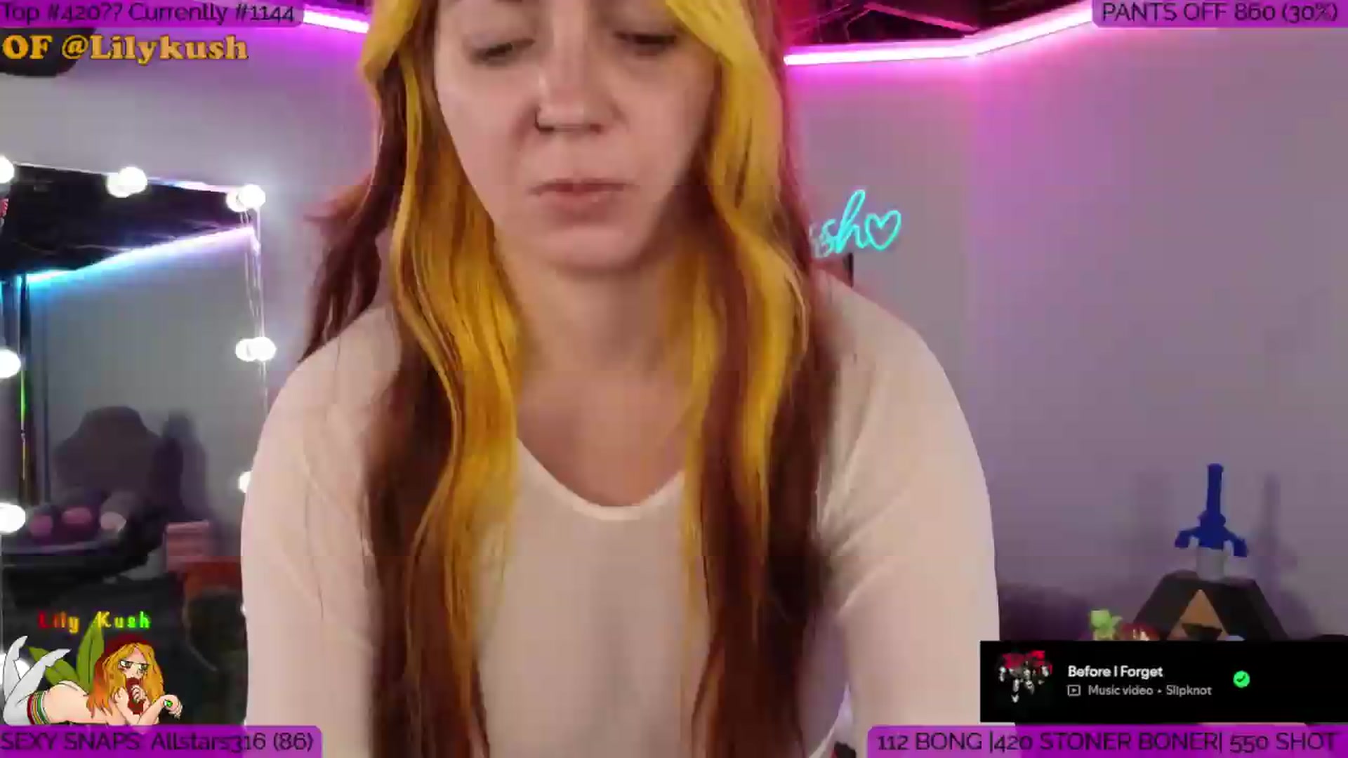Gallery image thumbnail from LilyKush's myfreecams stream on, 06/22/2026, 05:01 image 8 of 20