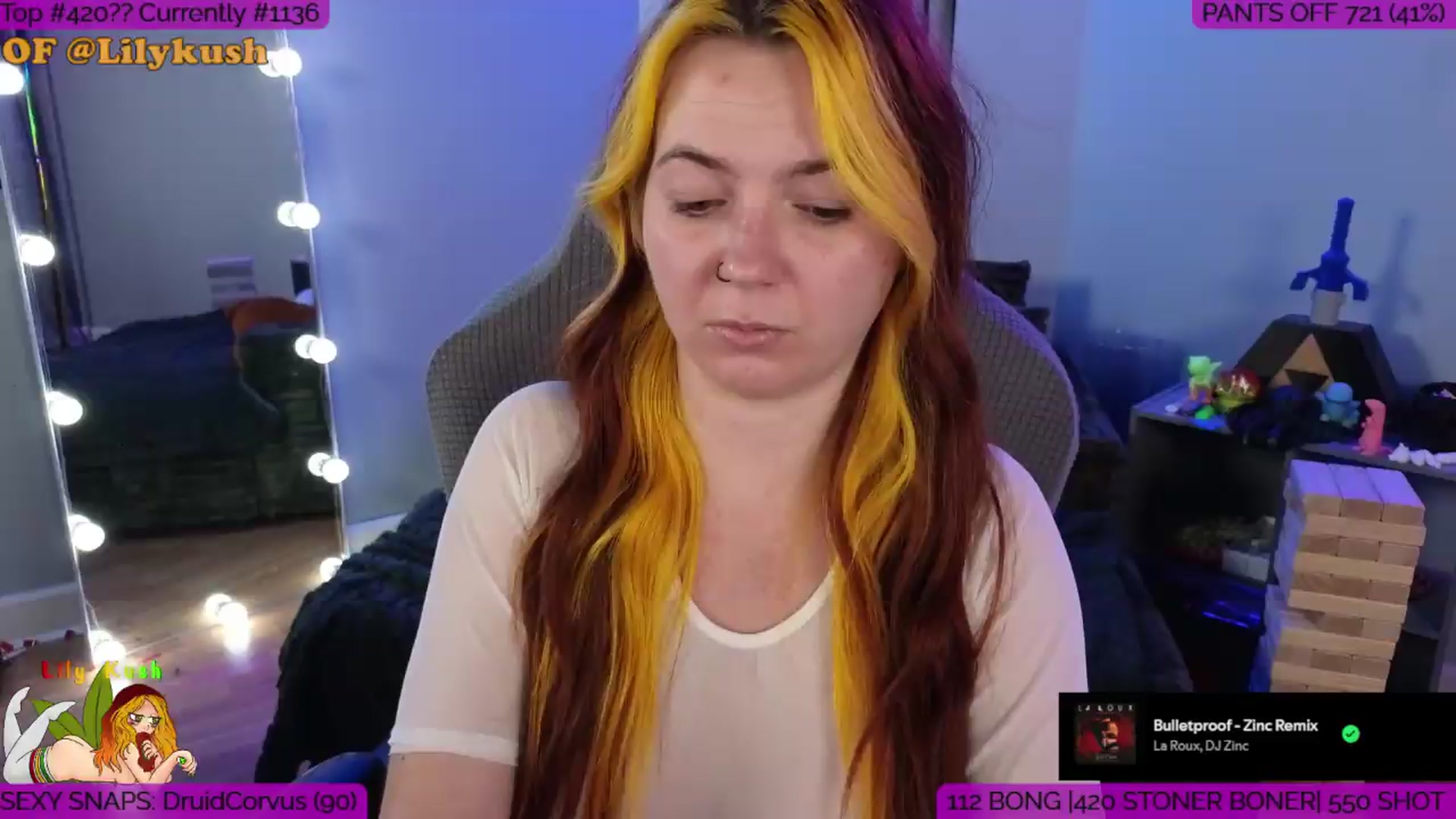 Gallery image thumbnail from LilyKush's myfreecams stream on, 06/22/2026, 05:01 image 15 of 20
