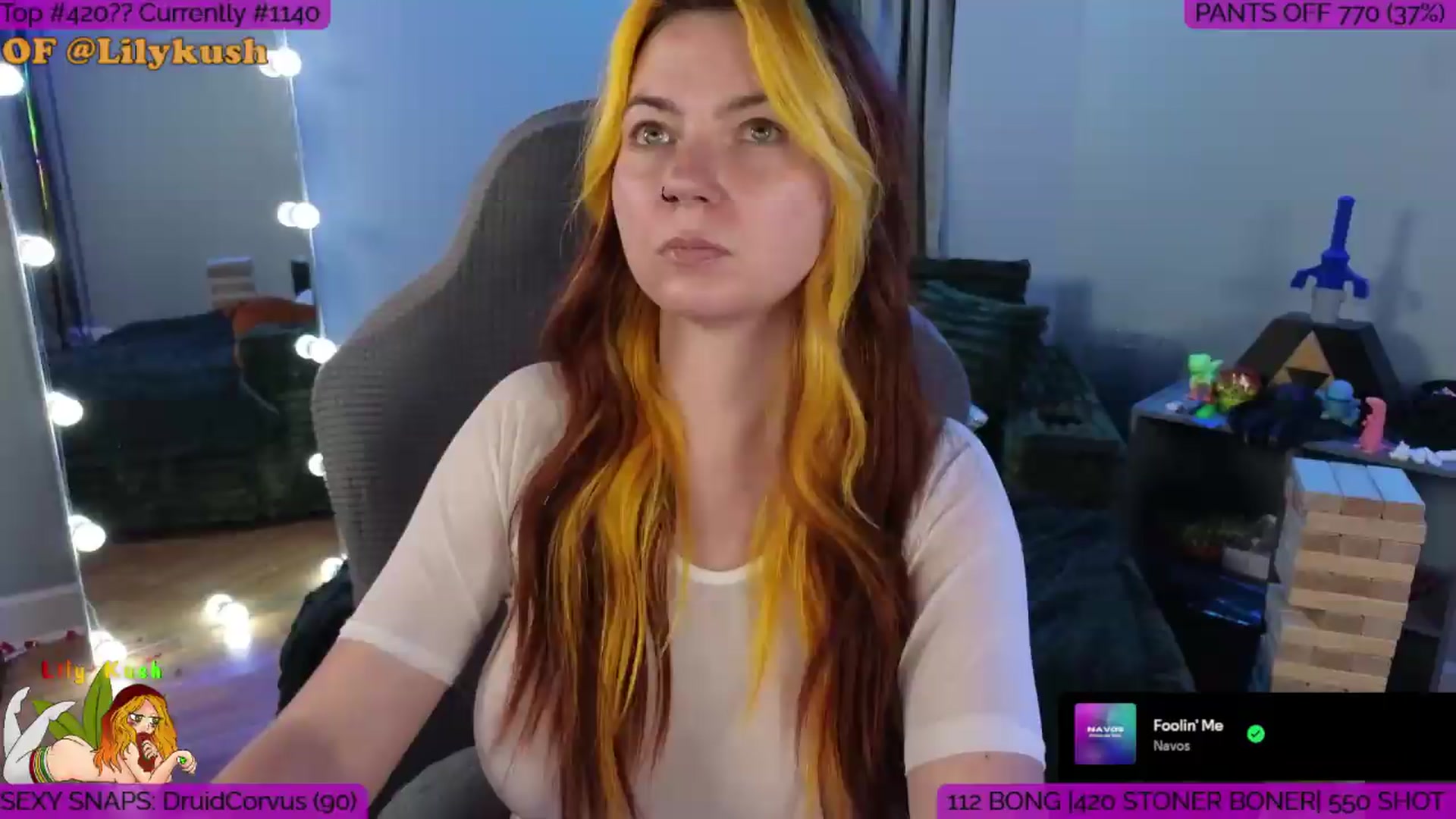 Gallery image thumbnail from LilyKush's myfreecams stream on, 06/22/2026, 05:01 image 12 of 20