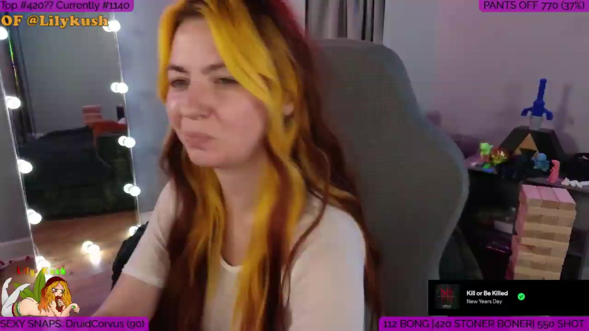 Gallery image thumbnail from LilyKush's myfreecams stream on, 06/22/2026, 05:01 image 9 of 20