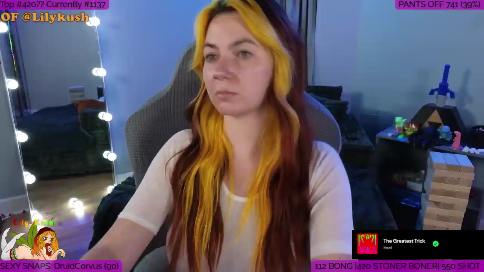 Gallery image thumbnail from LilyKush's myfreecams stream on, 06/22/2026, 05:01 image 13 of 20
