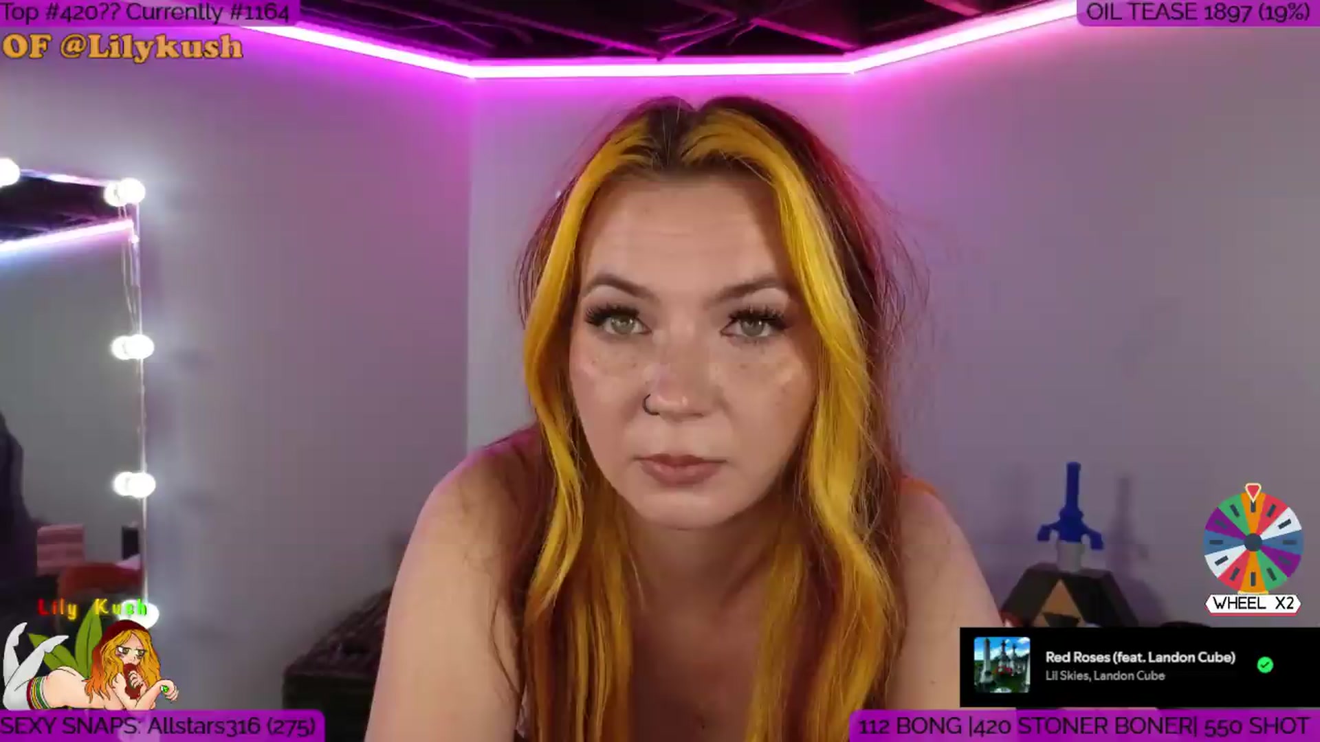 Gallery image thumbnail from LilyKush's myfreecams stream on, 06/23/2026, 03:43 image 9 of 20