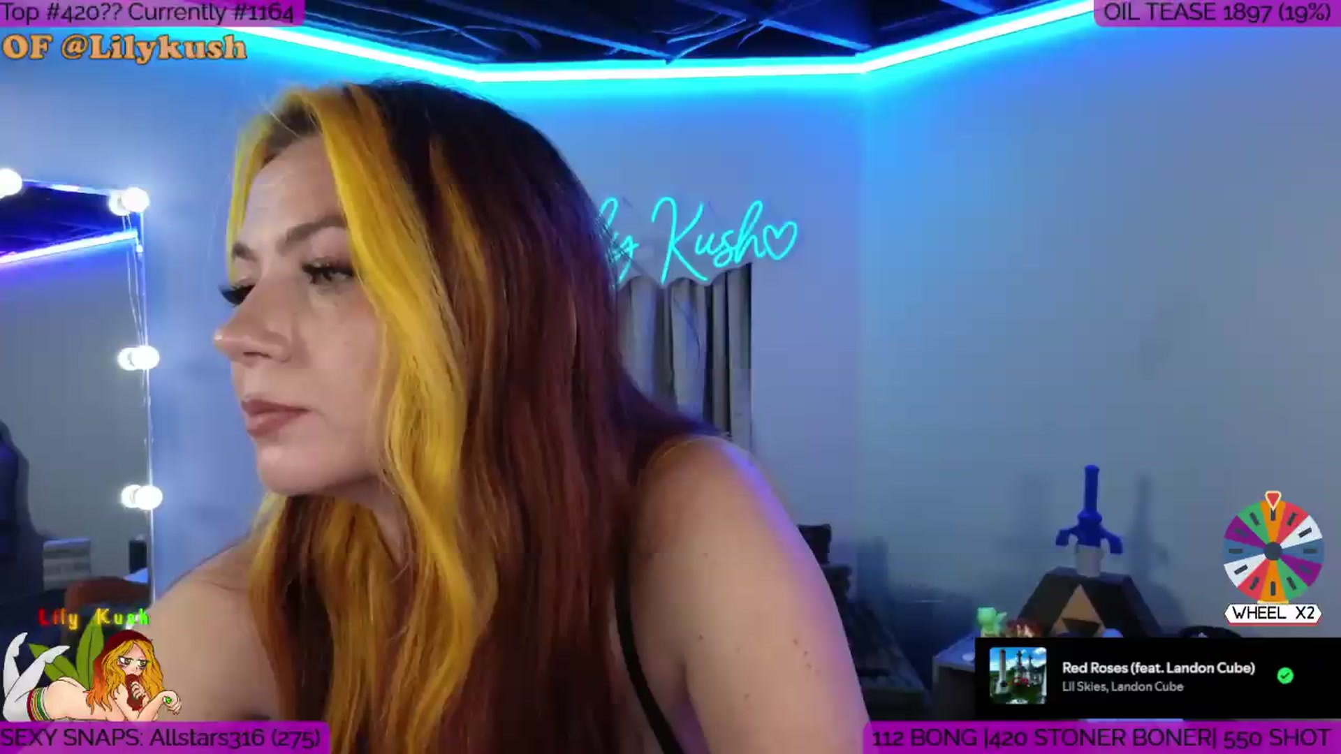 Gallery image thumbnail from LilyKush's myfreecams stream on, 06/23/2026, 03:43 image 8 of 20