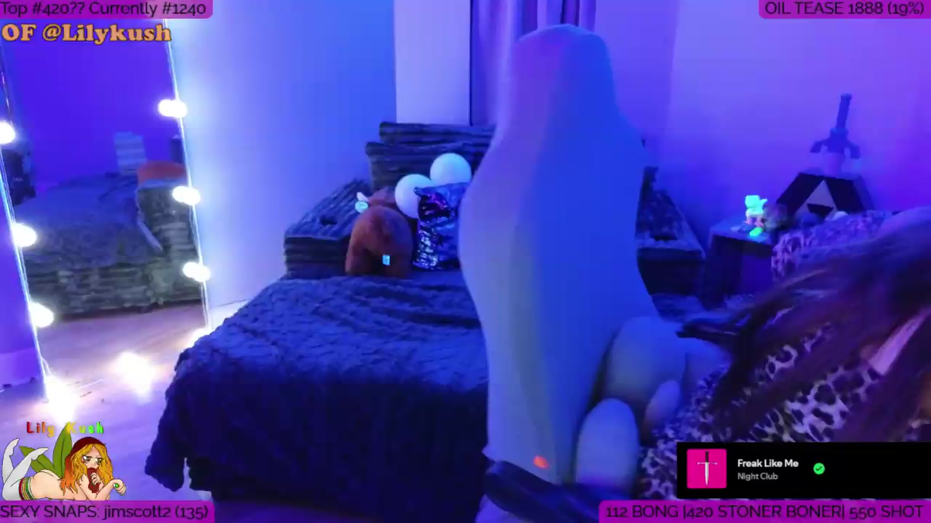 Gallery image thumbnail from LilyKush's myfreecams stream on, 06/25/2026, 05:50 image 18 of 20