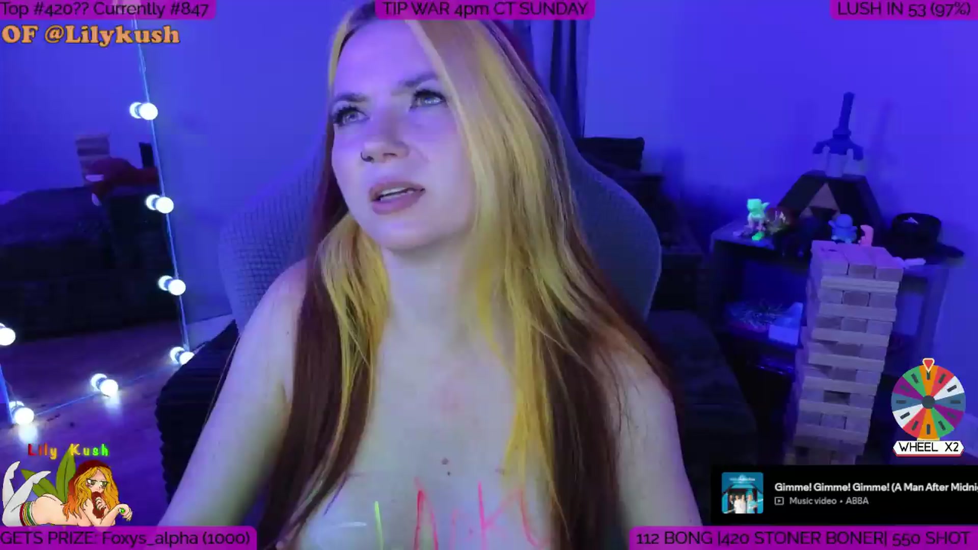 Gallery image thumbnail from LilyKush's myfreecams stream on, 06/27/2026, 07:09 image 1 of 20