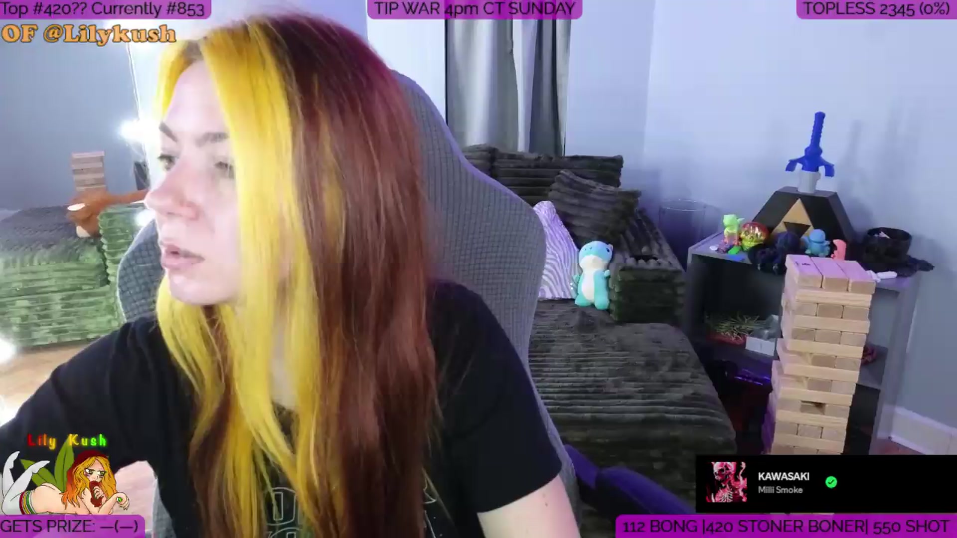 Gallery image thumbnail from LilyKush's myfreecams stream on, 06/27/2026, 17:28 image 5 of 20